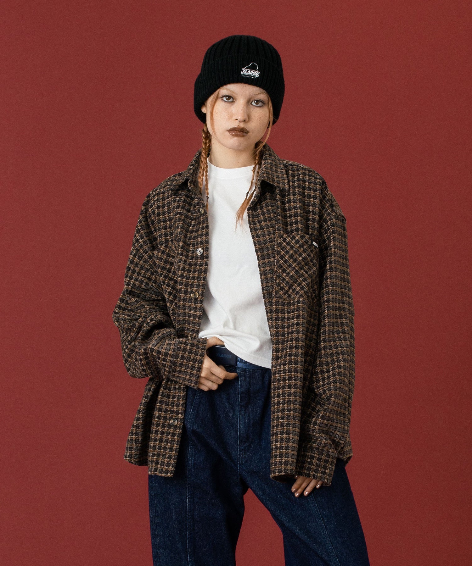 MODEL 身長170cm / 着用サイズ：Lサイズ