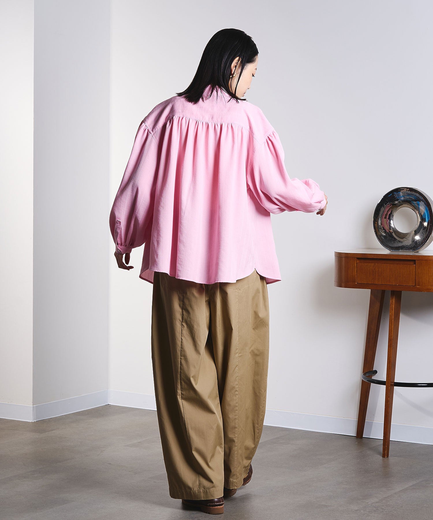 model:169cm 着用サイズ:M