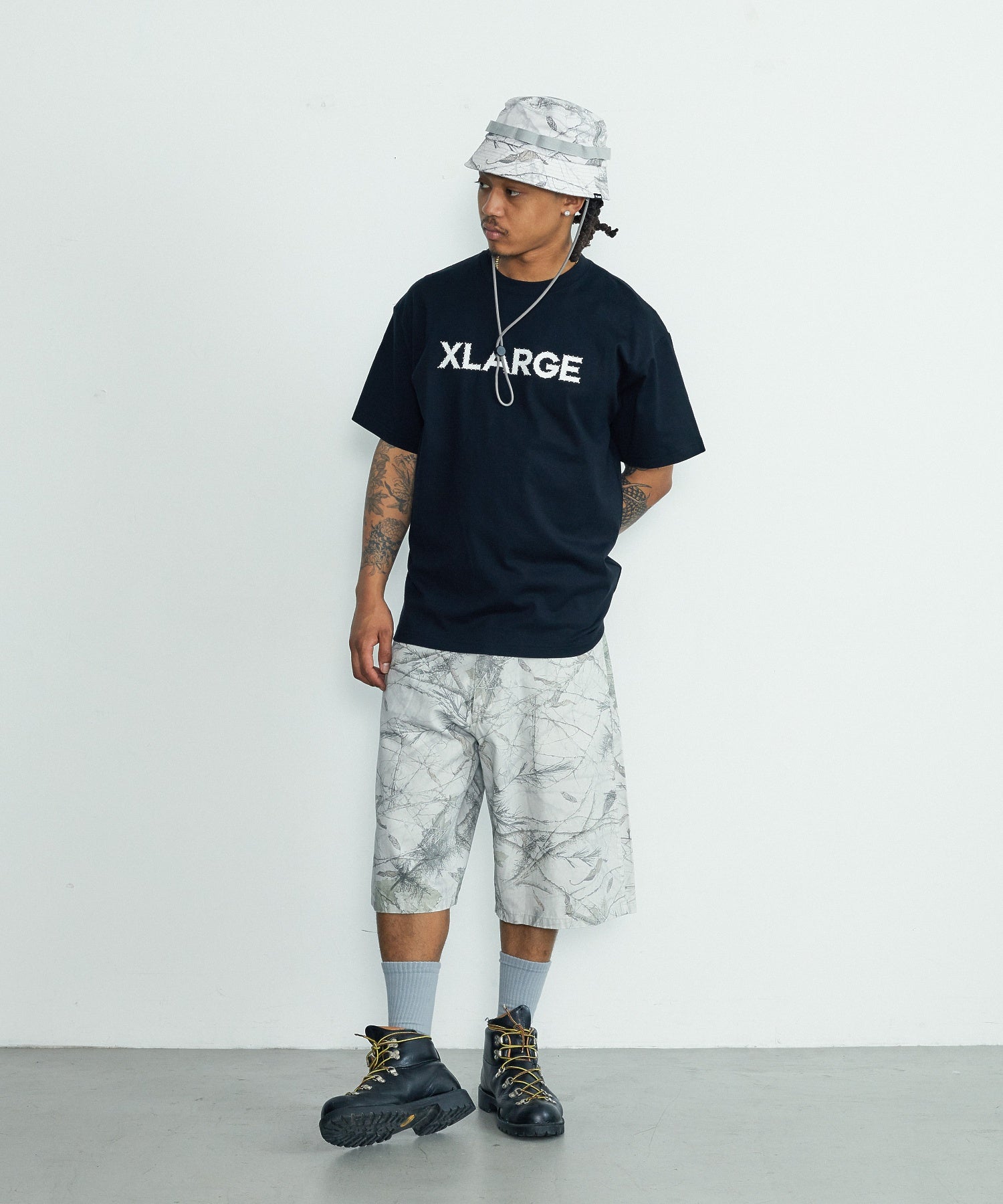 HERRINGBONE SHORT PANTS