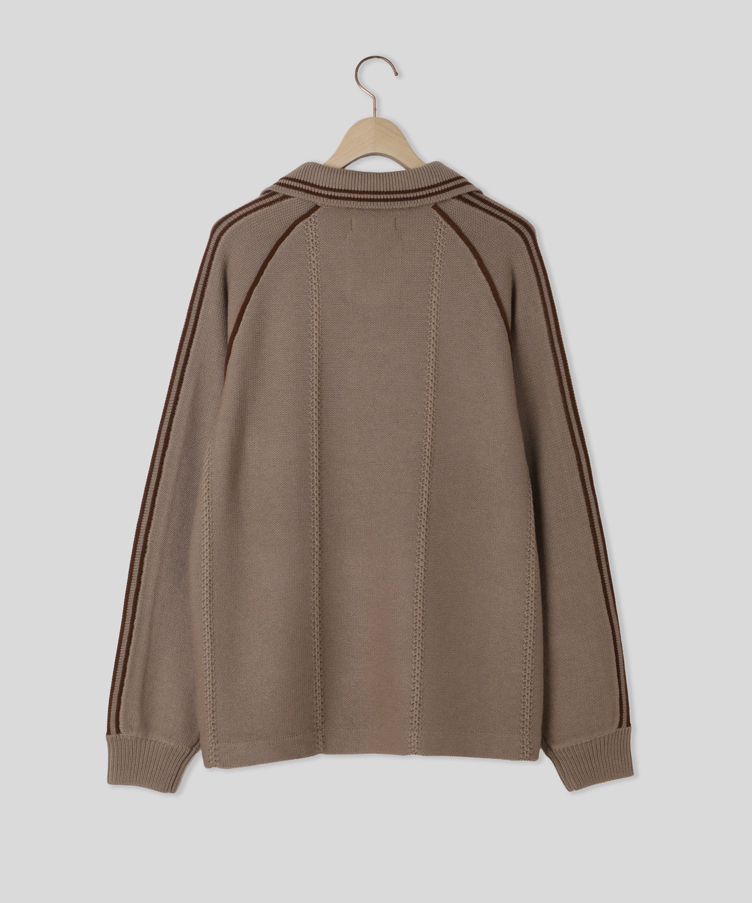 RICE NINE TEN/ライスナインテン/KNITTING GAME SHIRT KN-GM