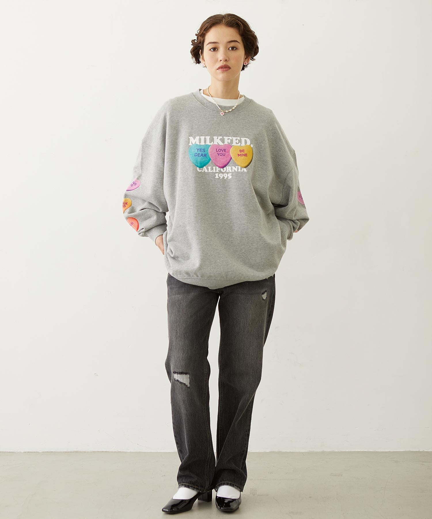 SWEETHEARTS CANDY SWEAT TOP