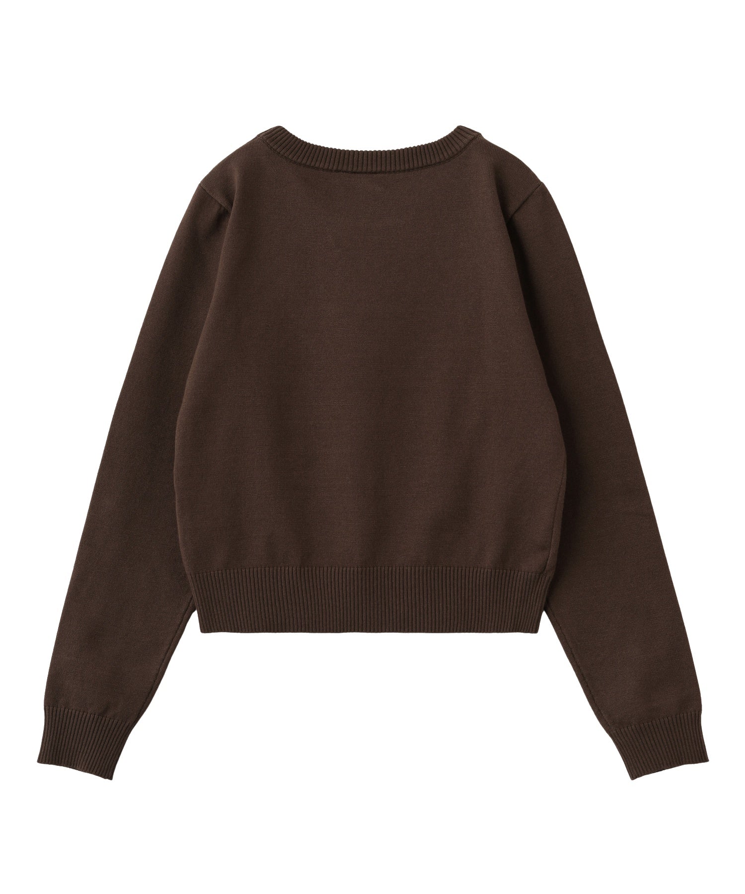 FACE PRINT KNIT TOP