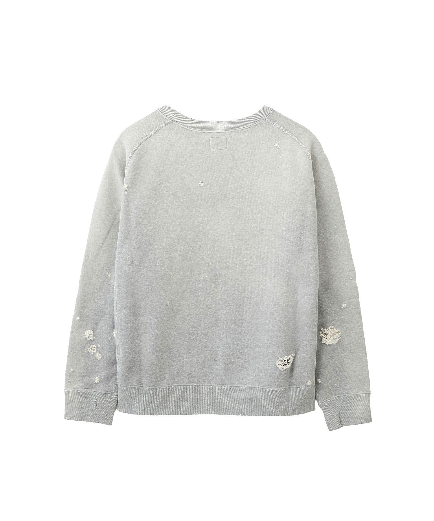 NEEDLES/DECONSTRUCTED SWEAT SHIRT - COTTON FRENCH TERRY