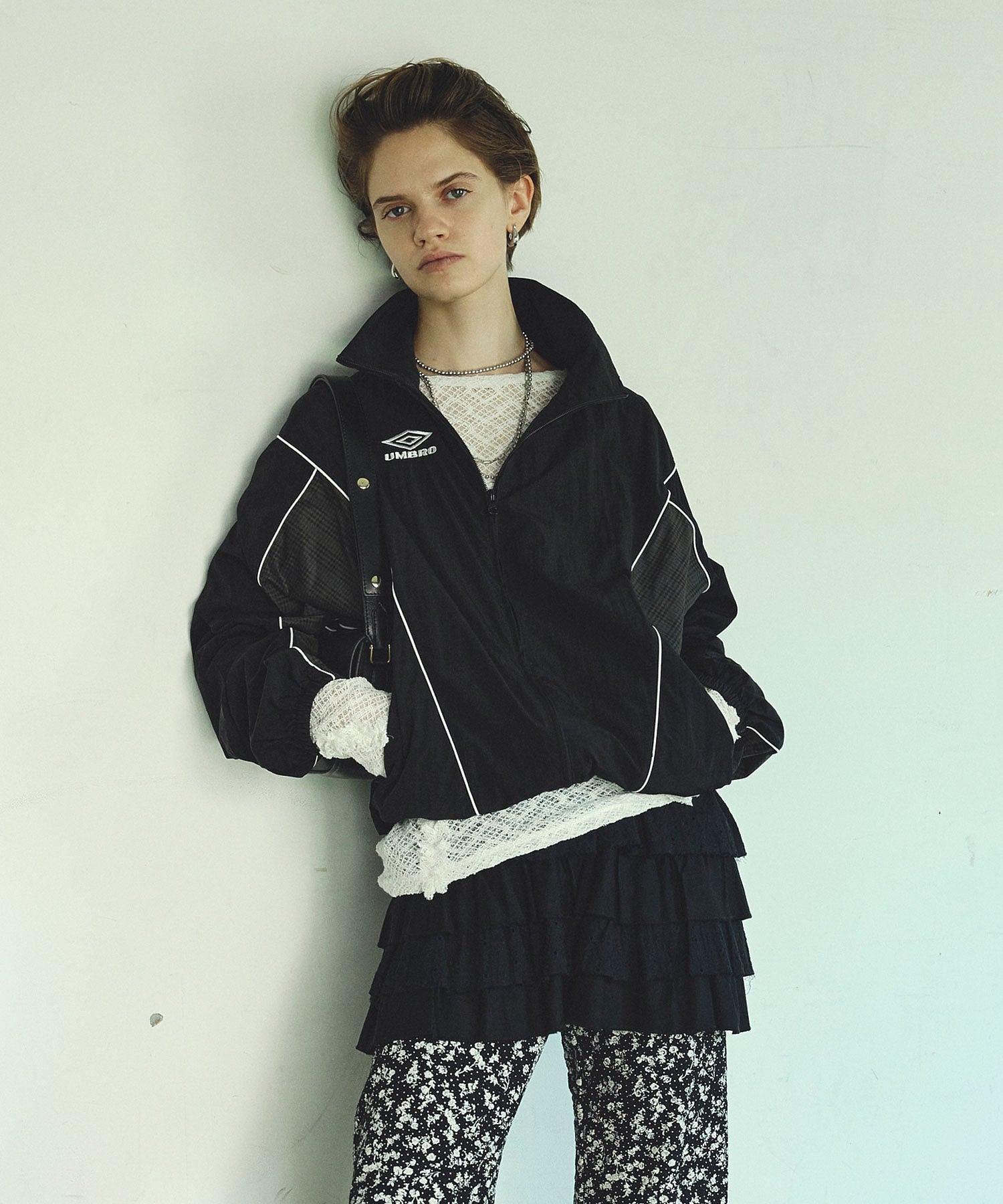 UMBRO × ROSE BUD/ NYLON JACKET