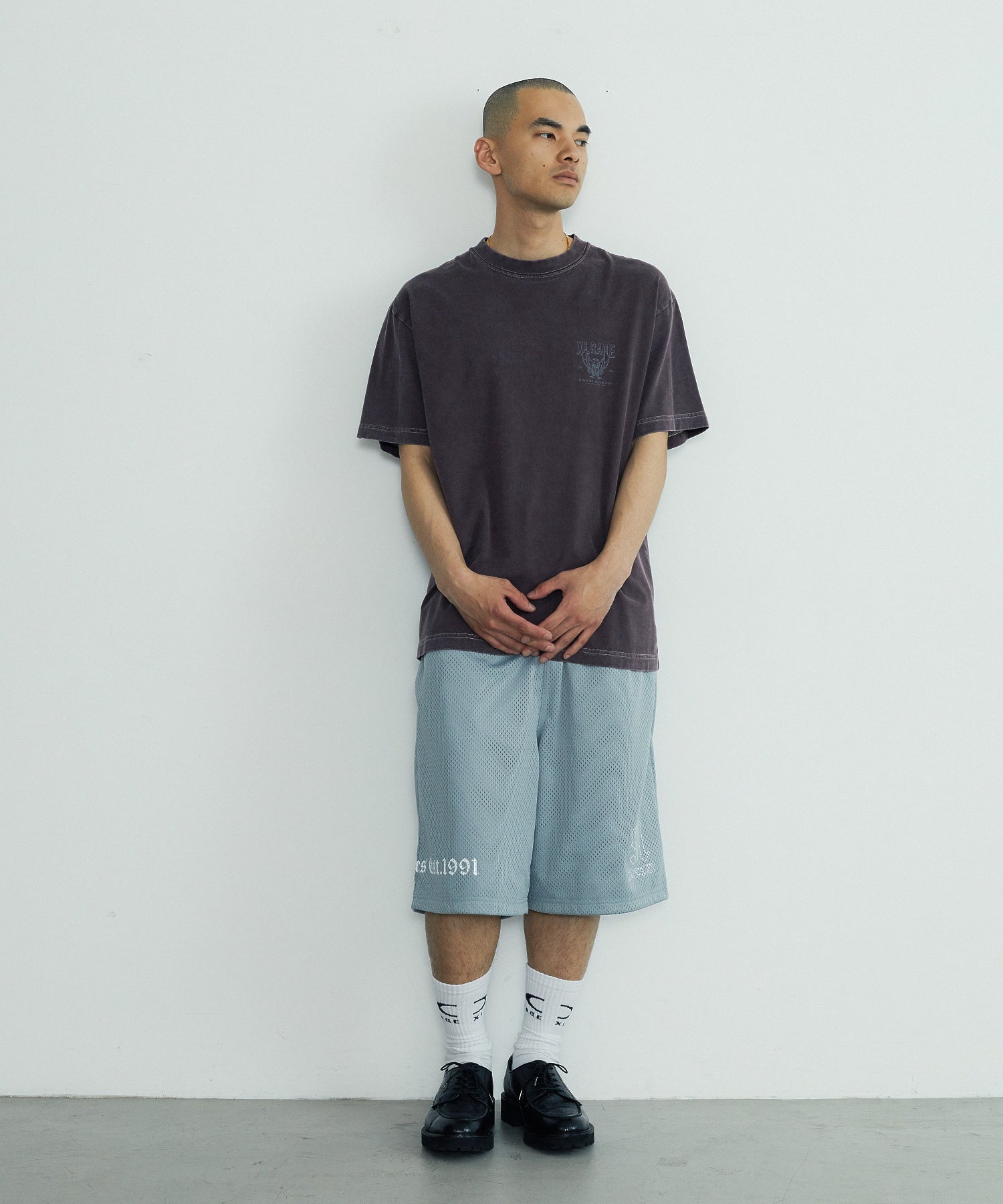 OLD ENGLISH MESH SHORTS