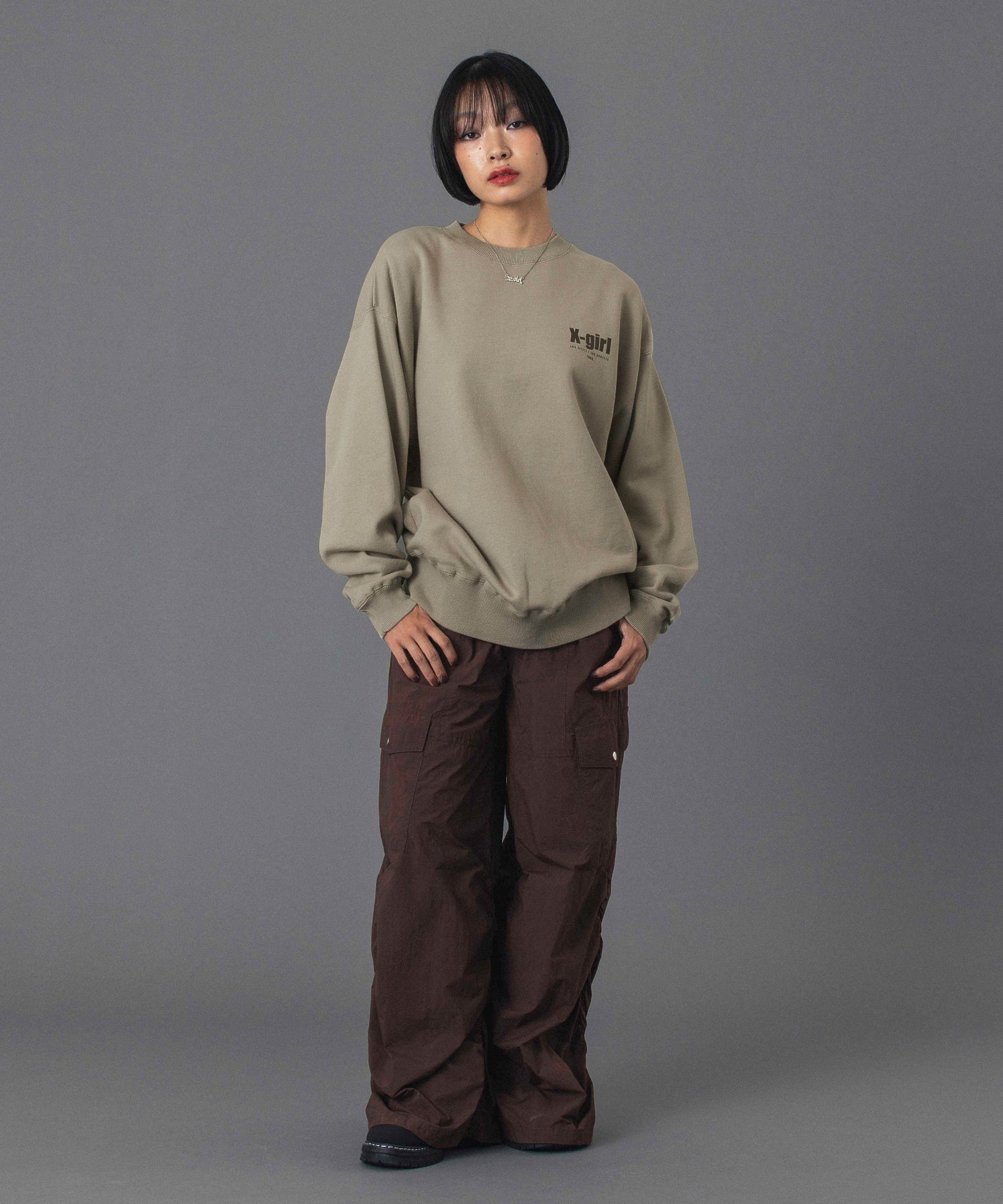 ANONYMITY CREWNECK SWEAT TOP