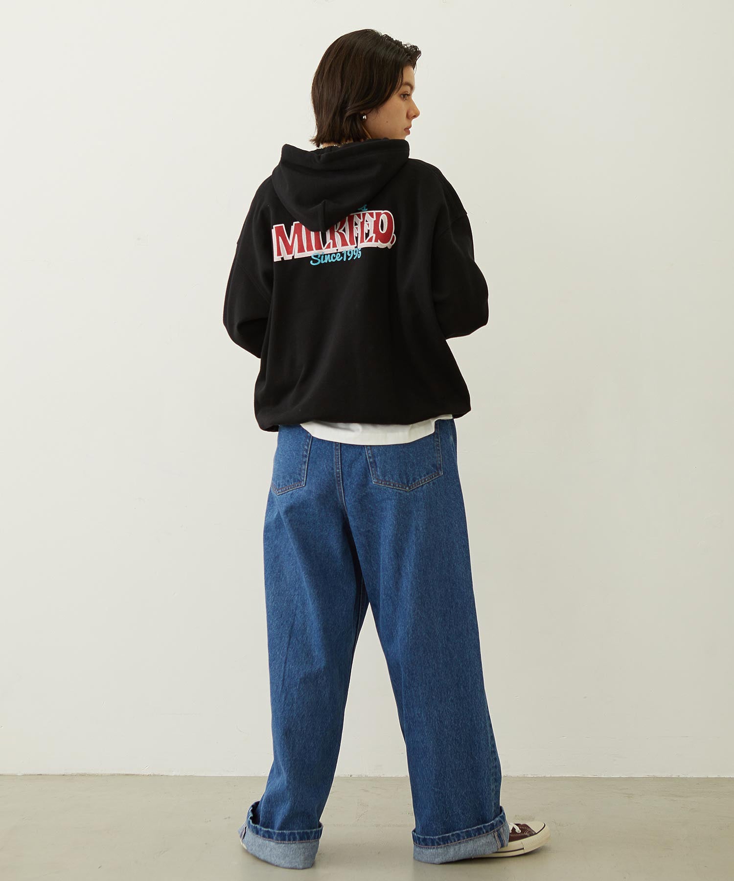 DOODLE LOGO SWEAT HOODIE