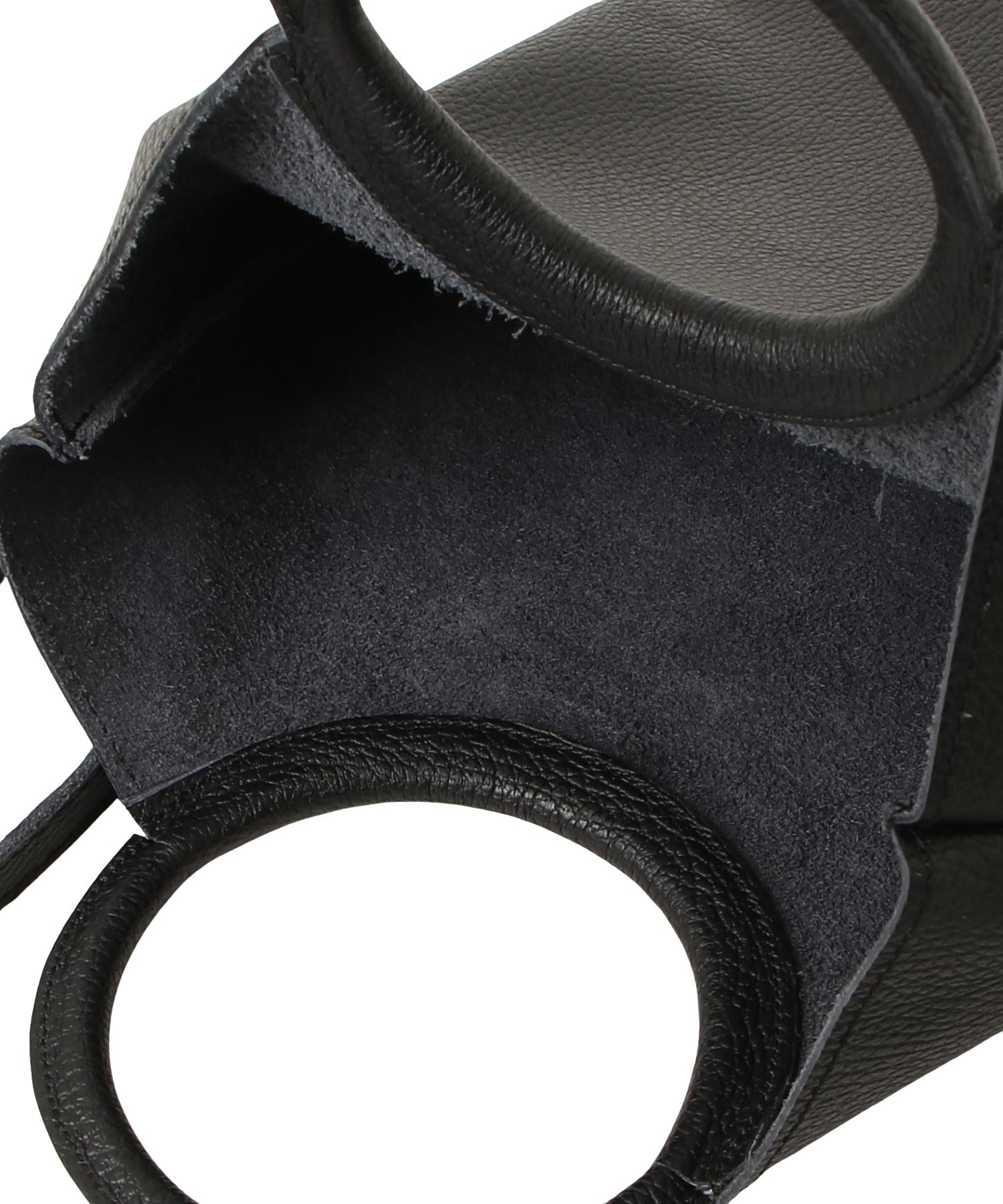 LAURA DI MAGGIO/サークルハンドルショルダーバッグ