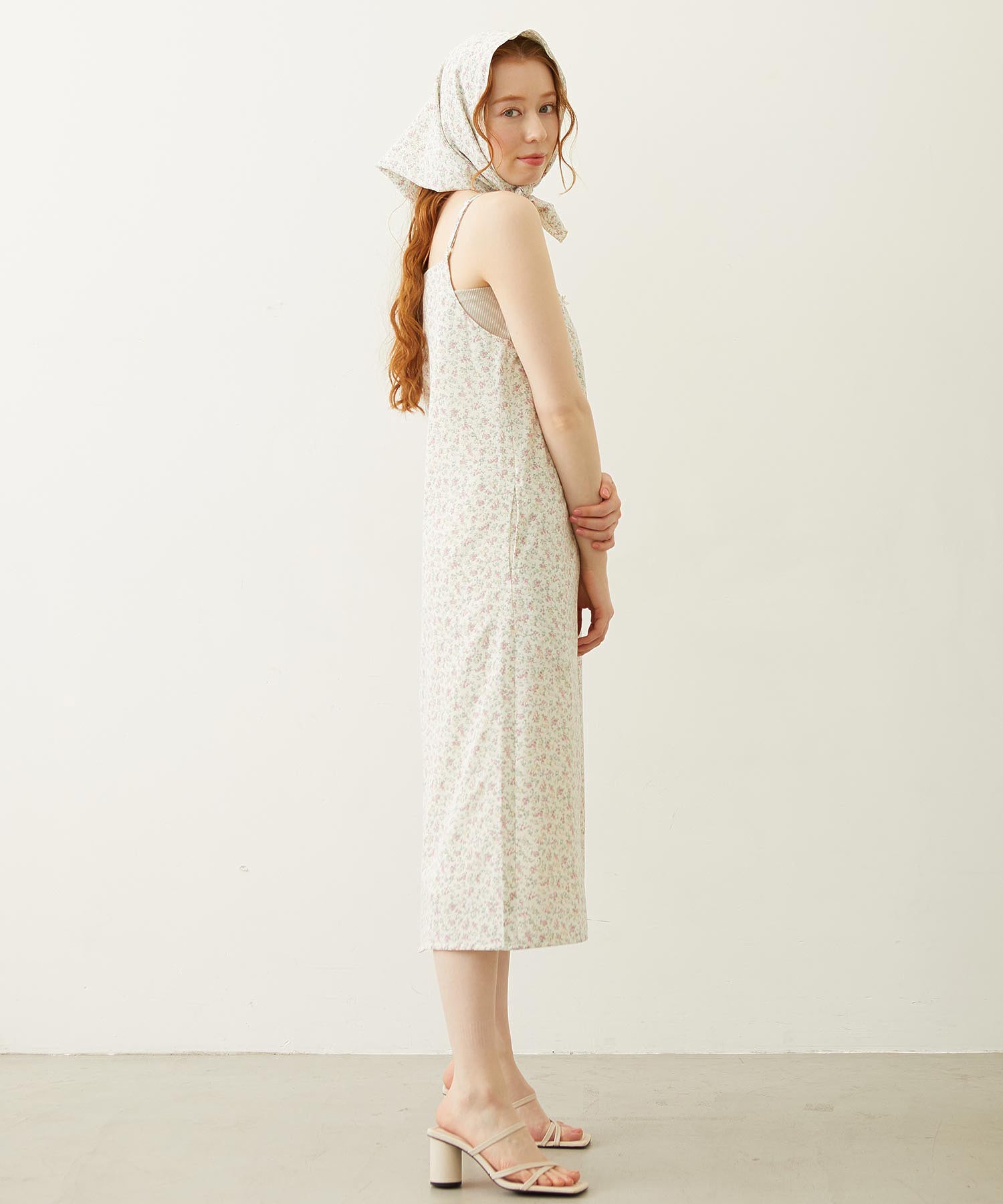 FLORAL CAMISOLE DRESS