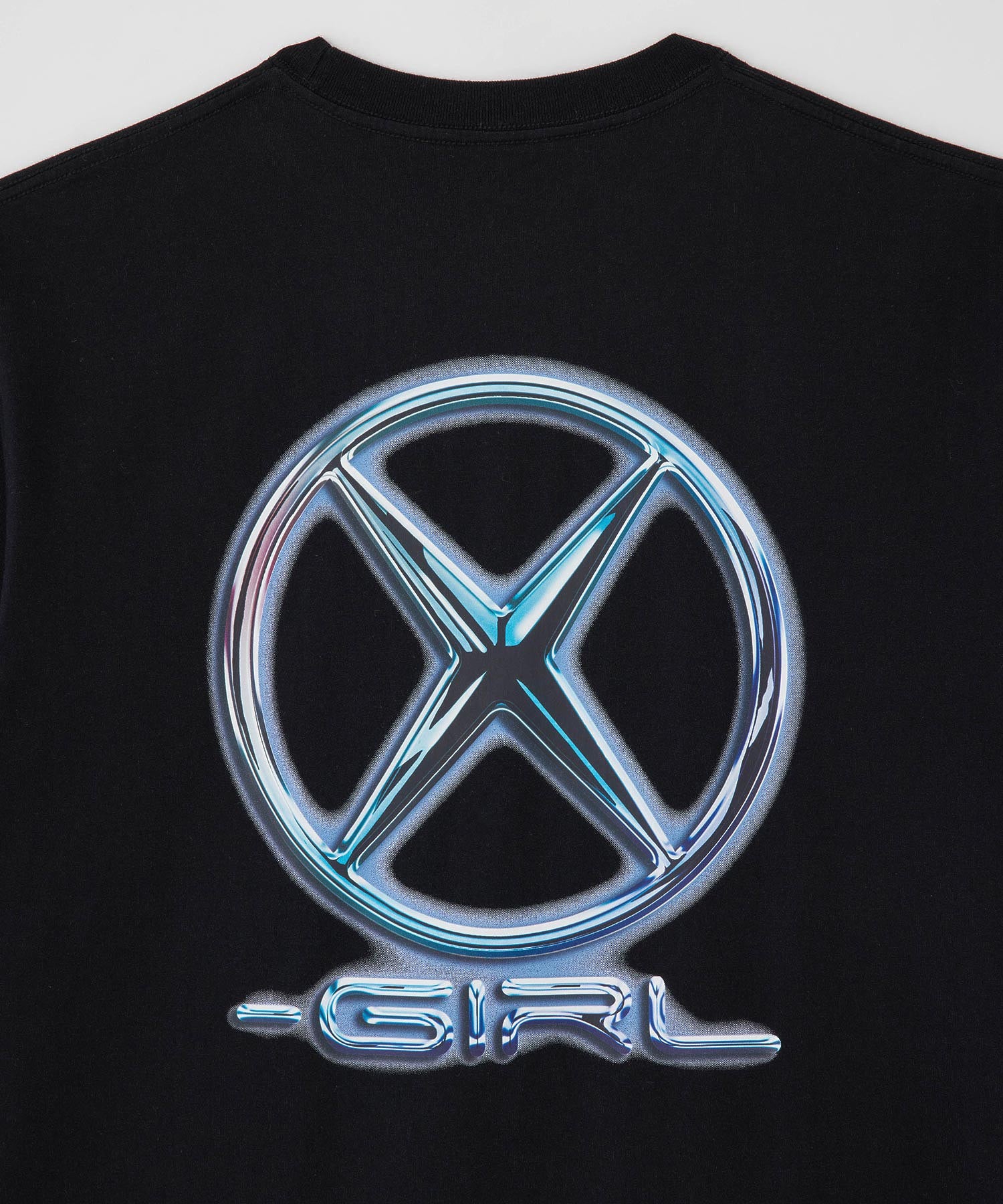 CHROME EMBLEM S/S TEE X-girl