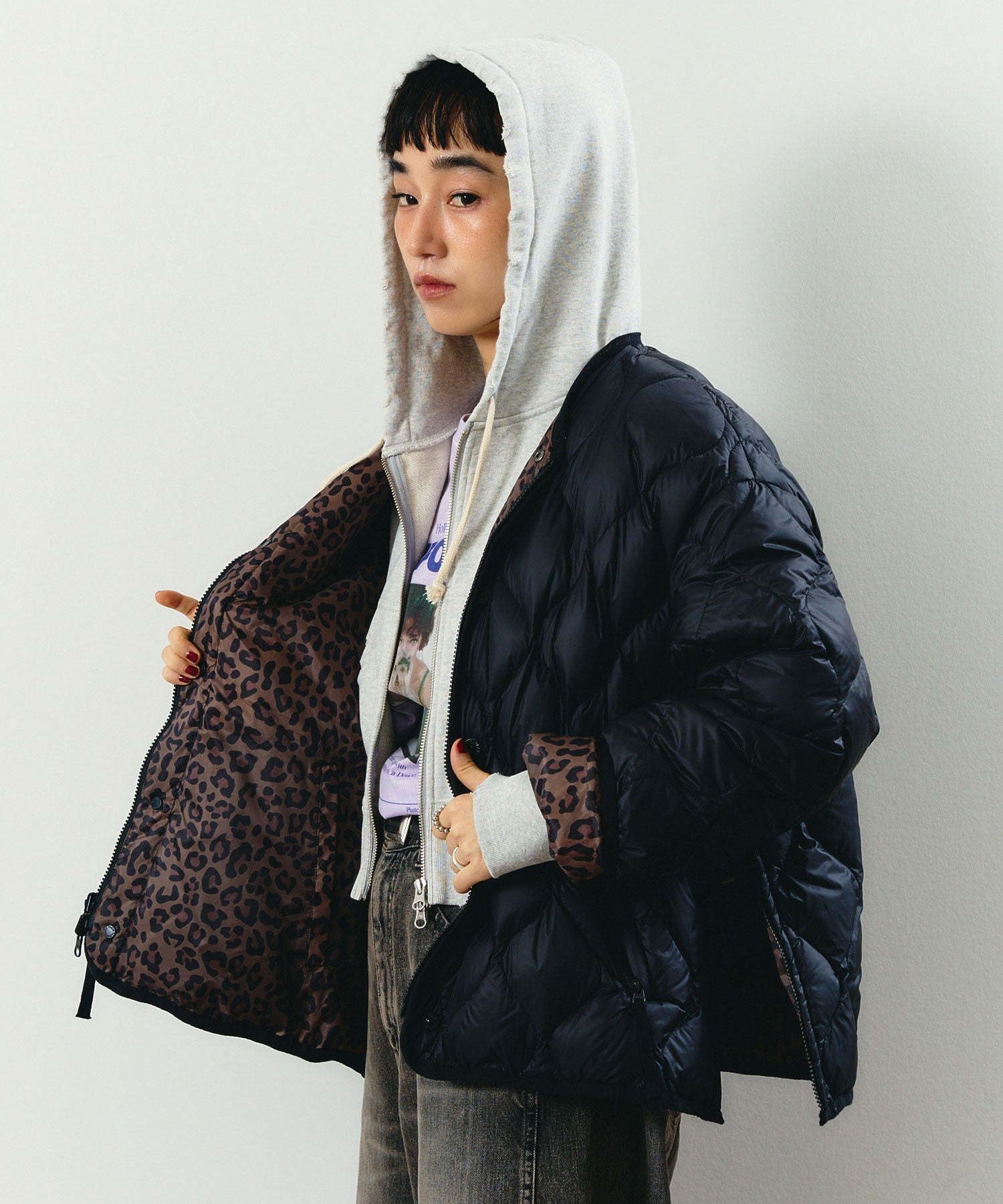 【ROSE BUD別注】TAION/REVERSIBLE DOWN JKT