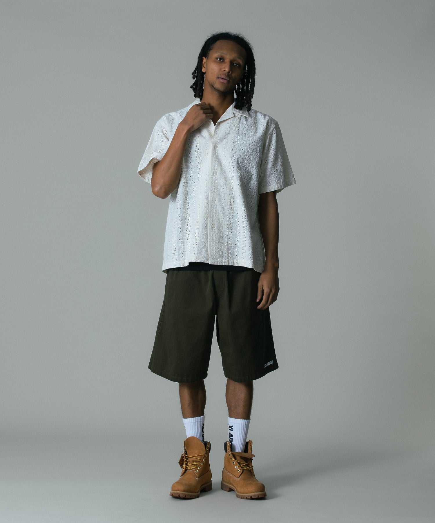 S/S LACE SHIRT