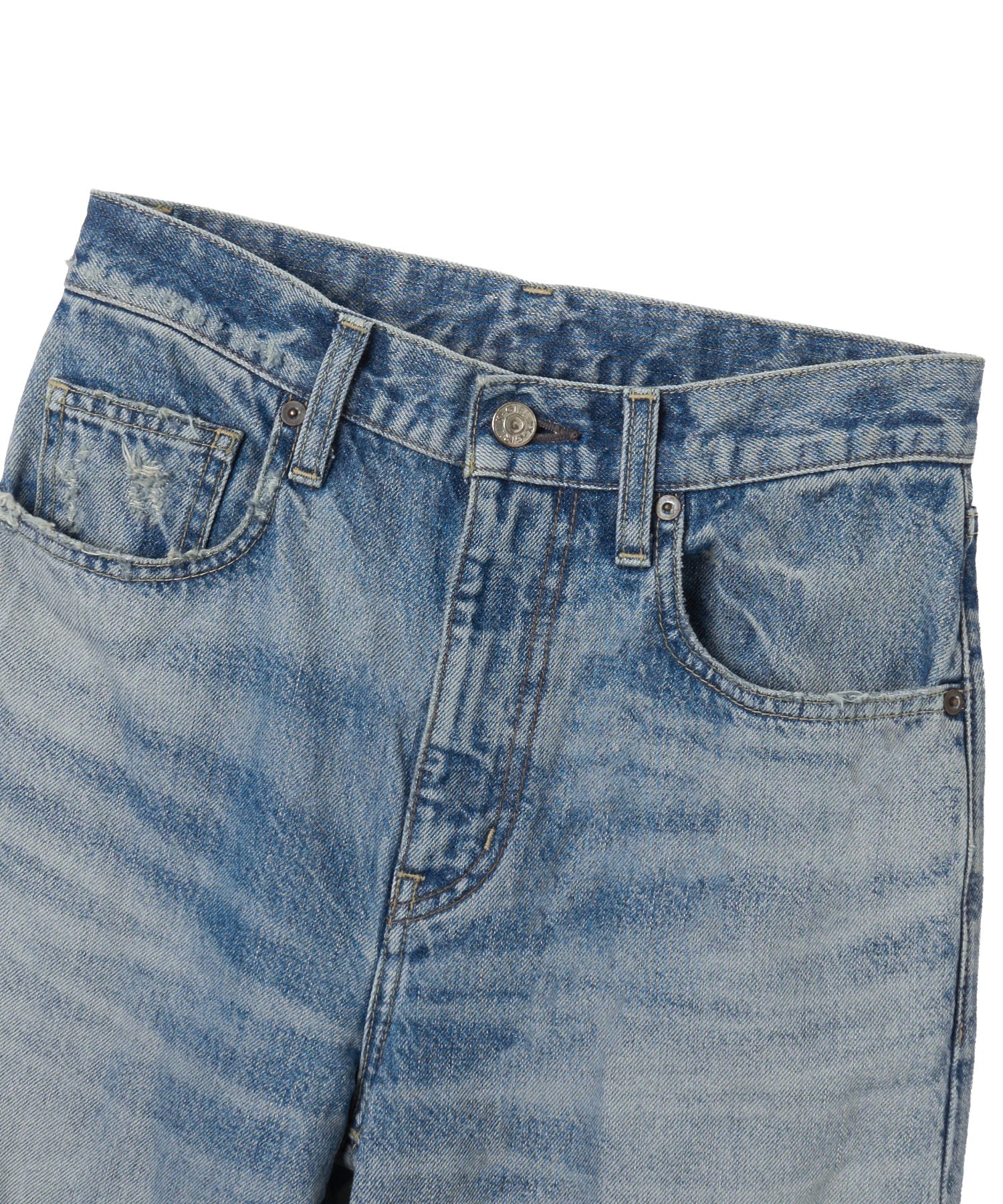 HIGH WAIST STRAIGHT JEANS