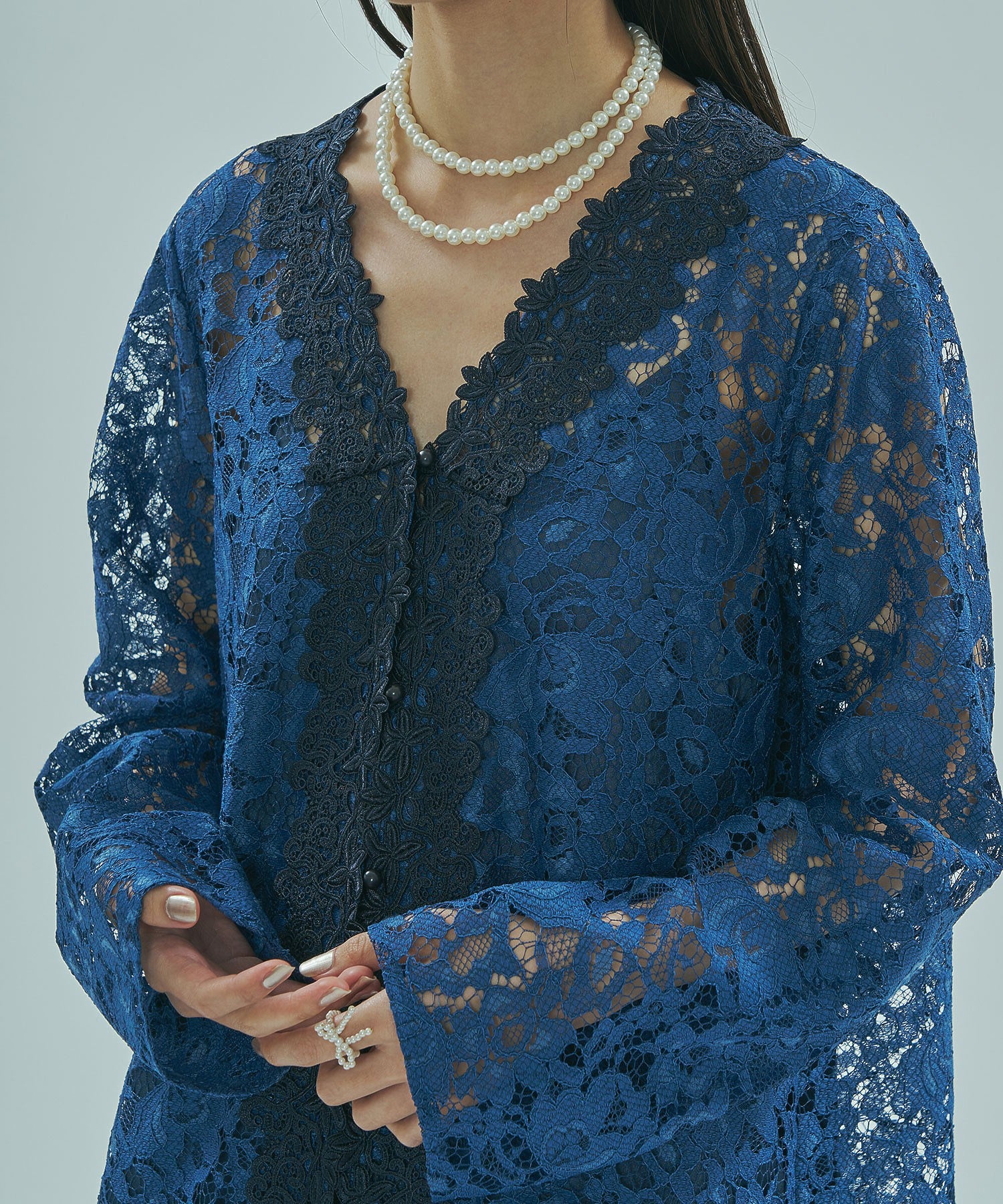 LACE GOWN DRESS