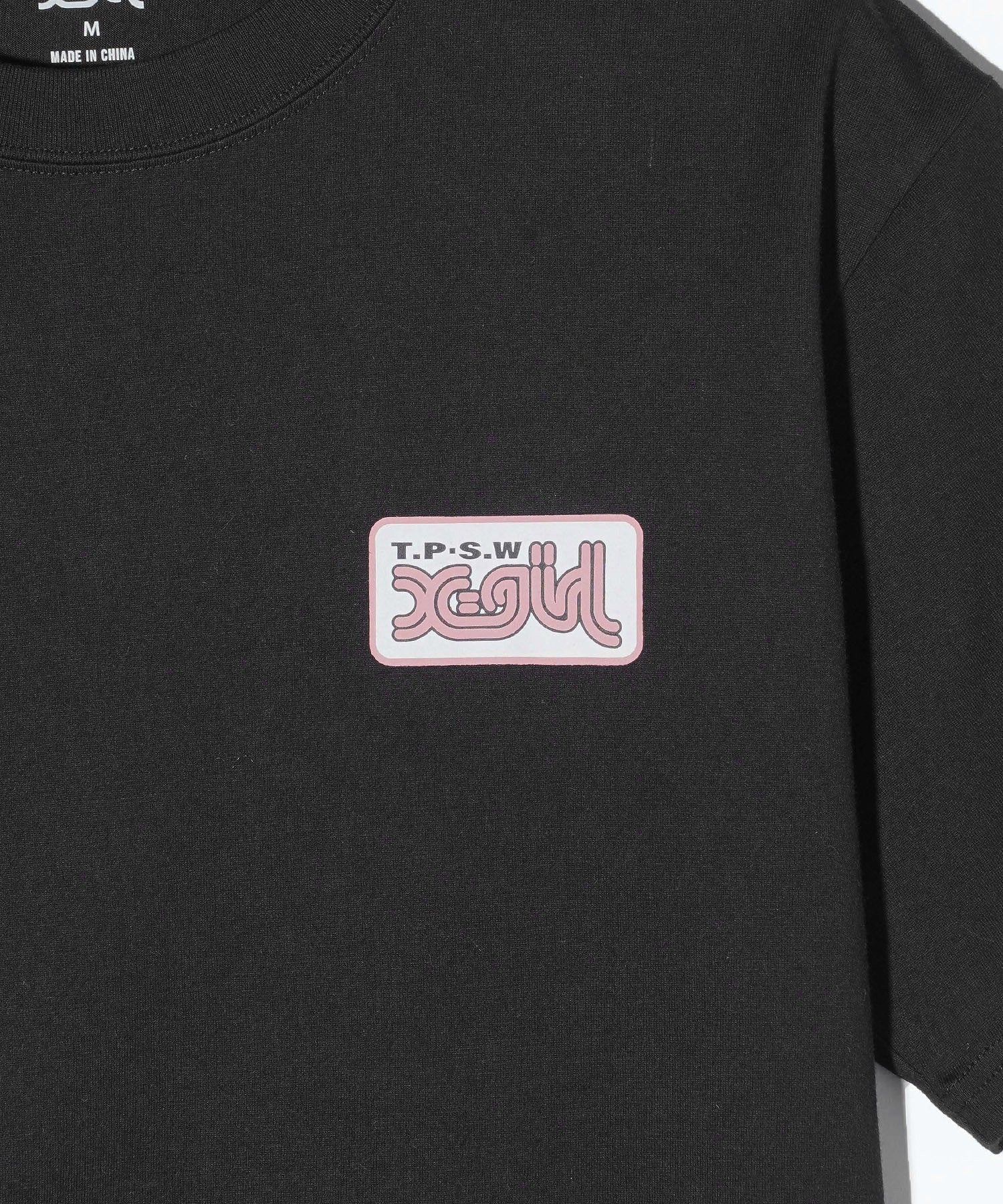 PRINTED PATCH S/S TEE