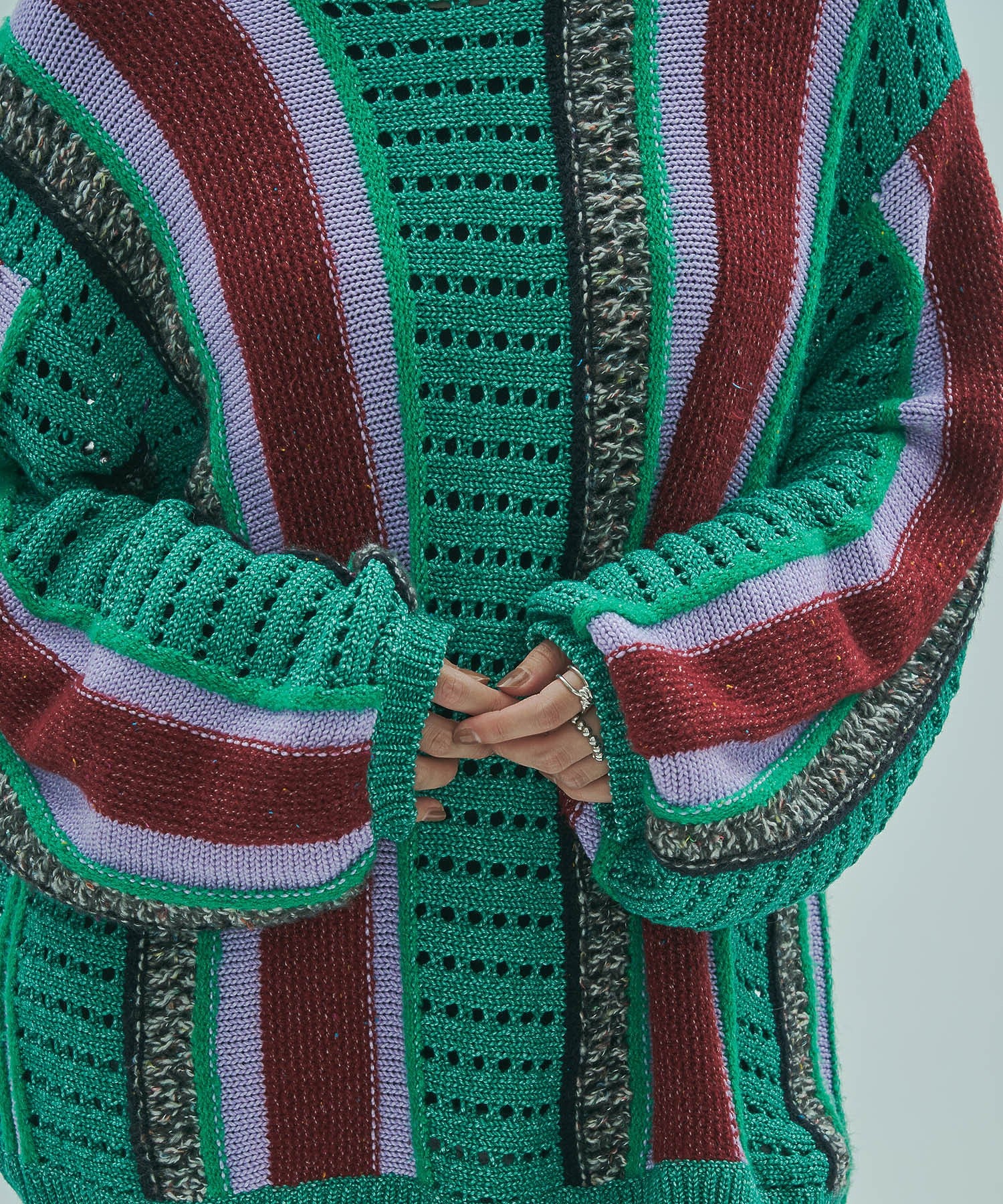 GENE HEAVENS/MULTI COLOR KNIT