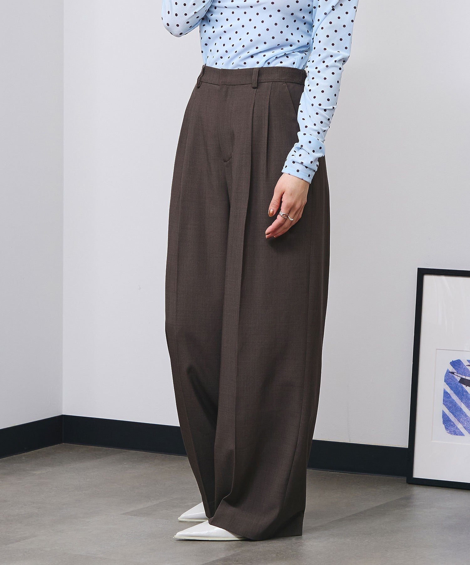 model:161cm 着用サイズ:S