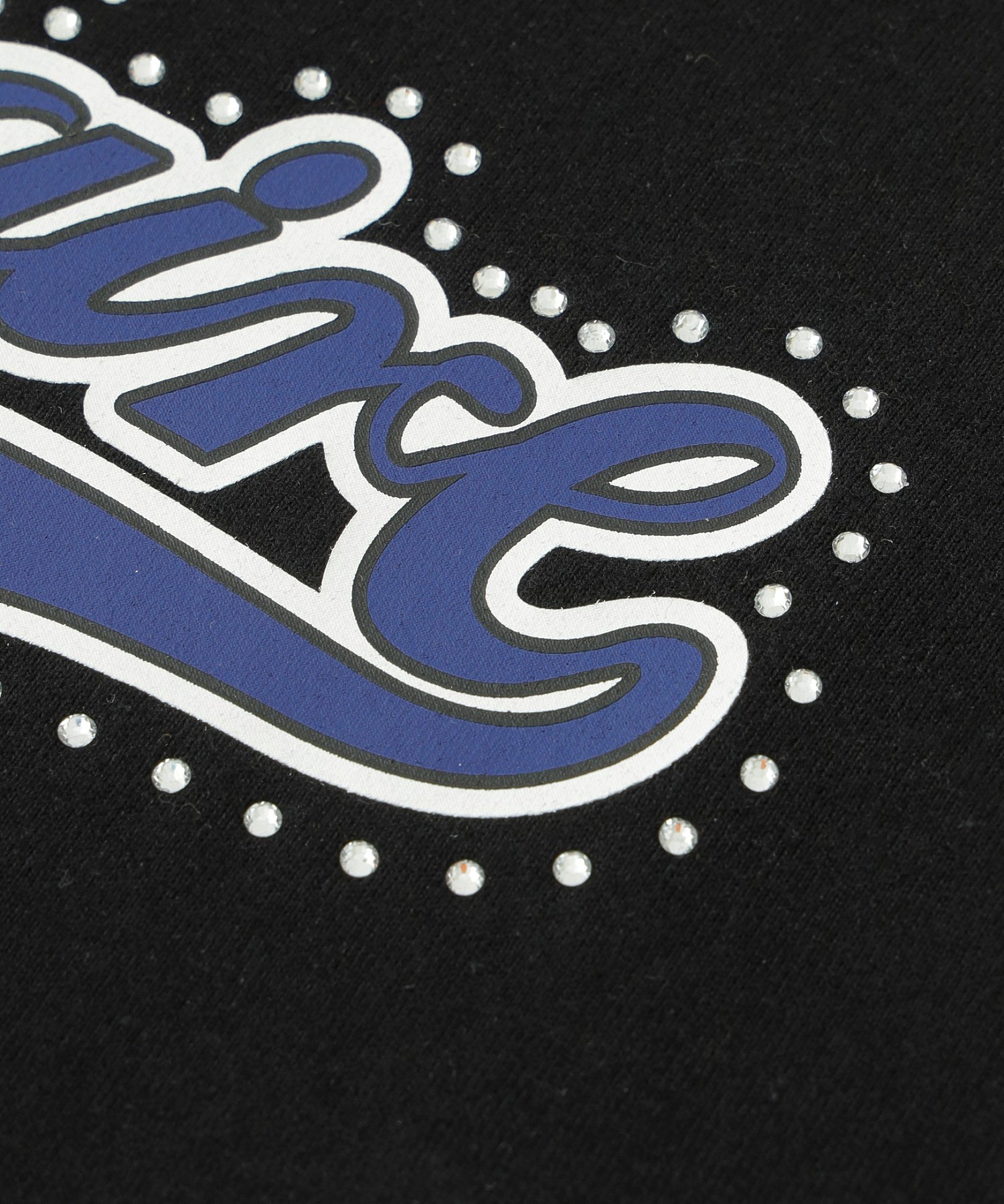 RHINESTONE AND LOGO S/S TEE