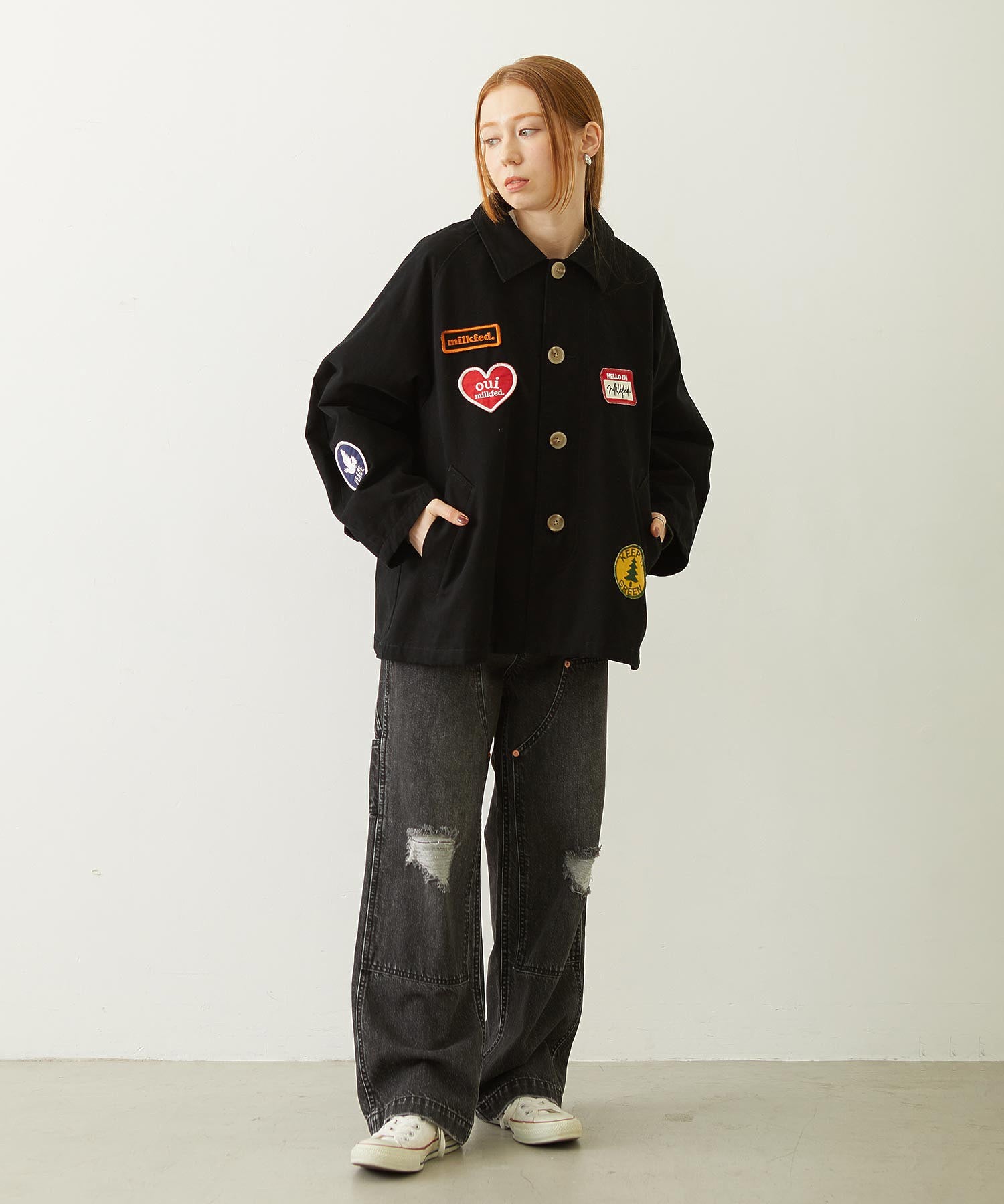 PATCH HOODED JACKET