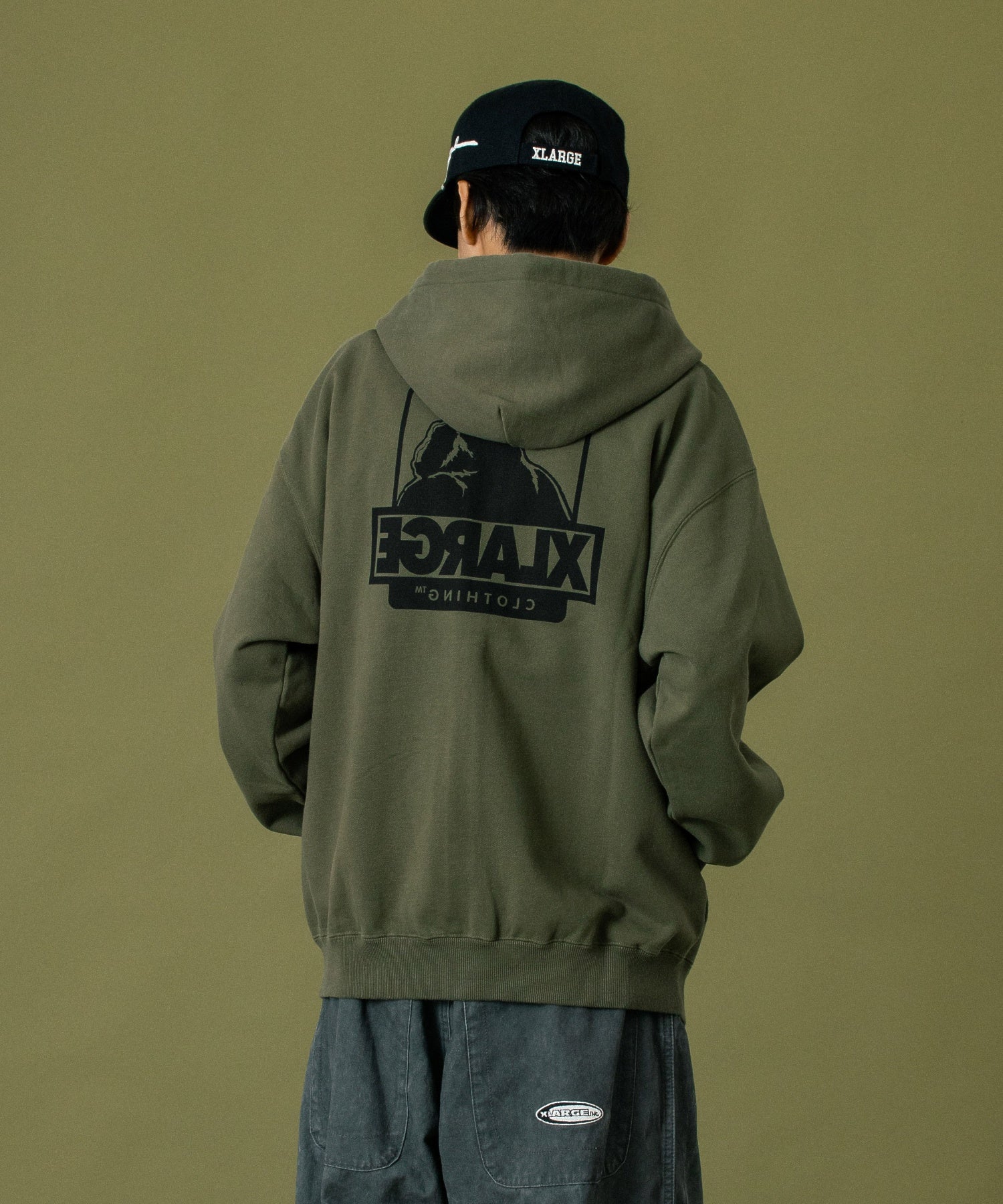 BACKSIDE OG W-ZIP HOODED SWEAT SHIRT