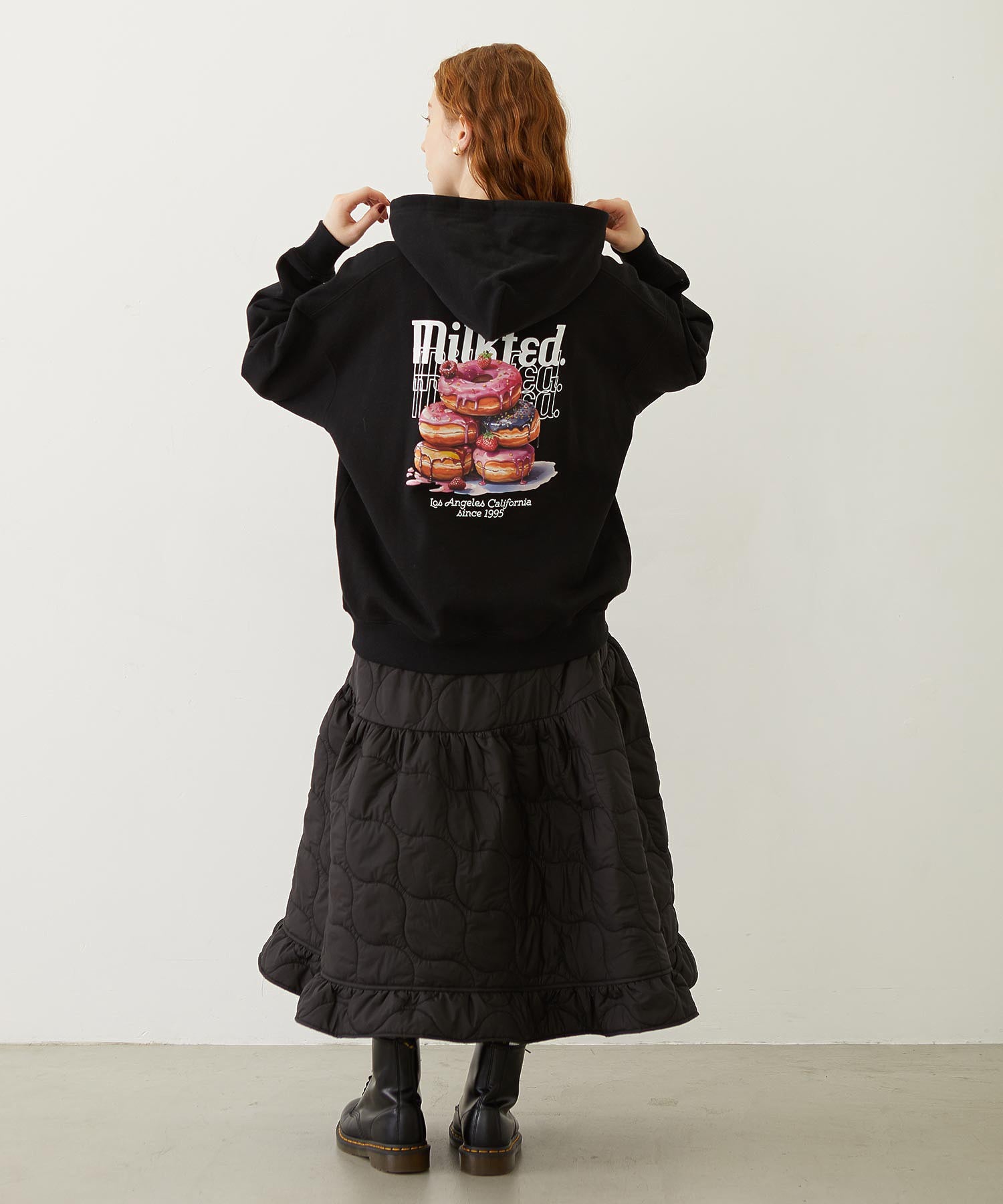 DONUTS LOGO SWEAT HOODIE