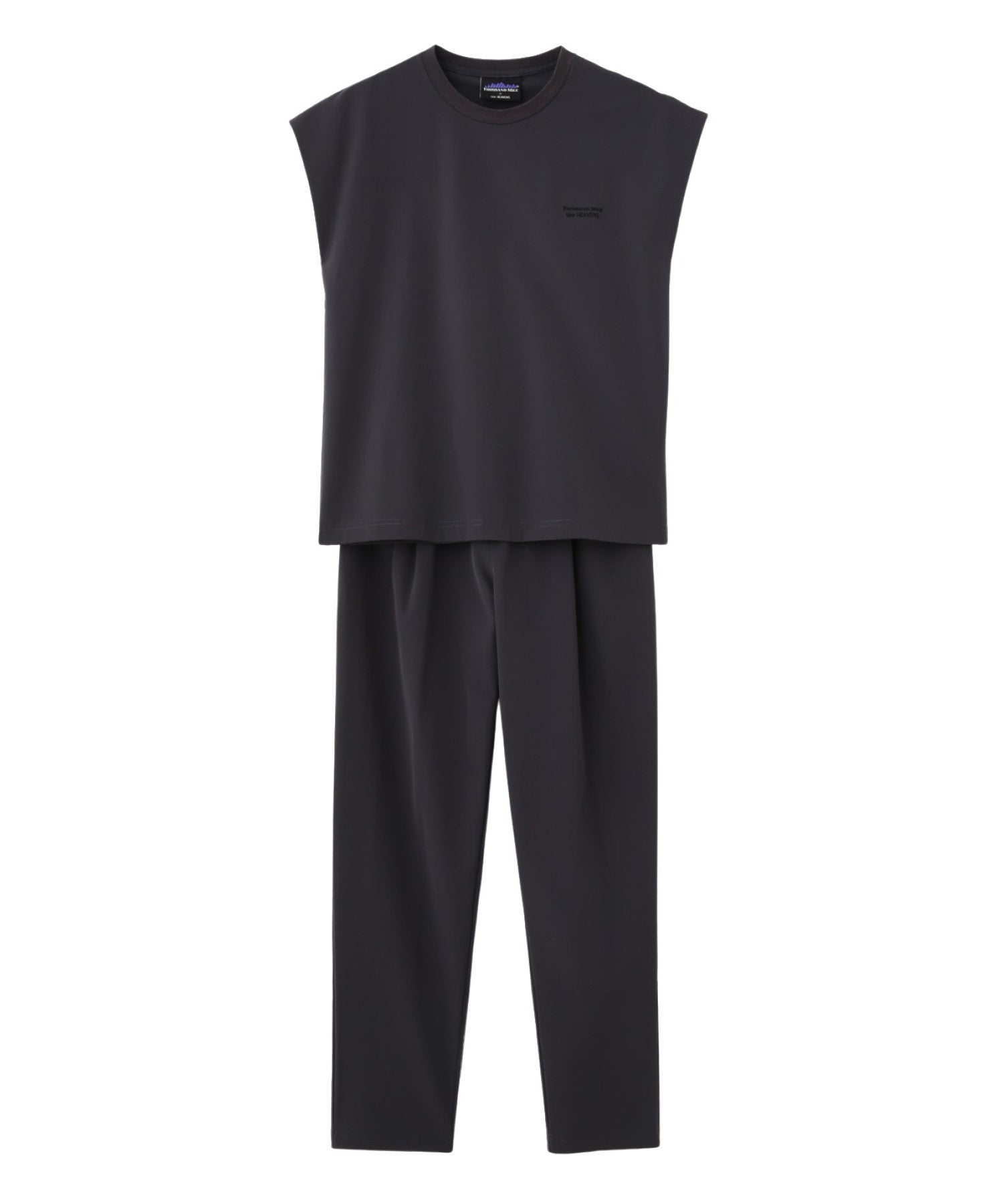 【WEB限定】THOUSAND MILExGENE HEAVENS/FRENCH SLEEVE TOP & TAPERED PANTS SET UP