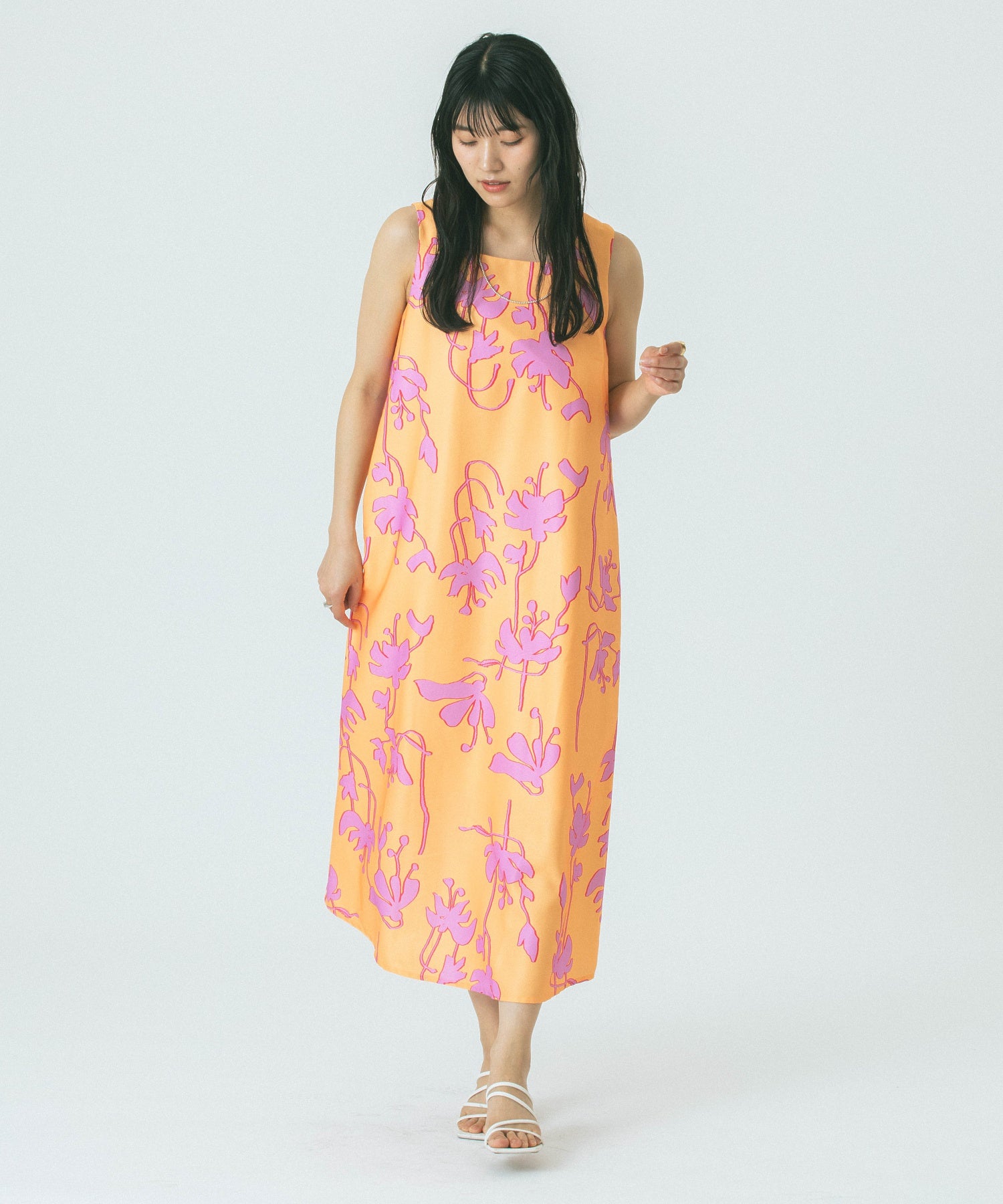 FLOWER PRINT DRESS