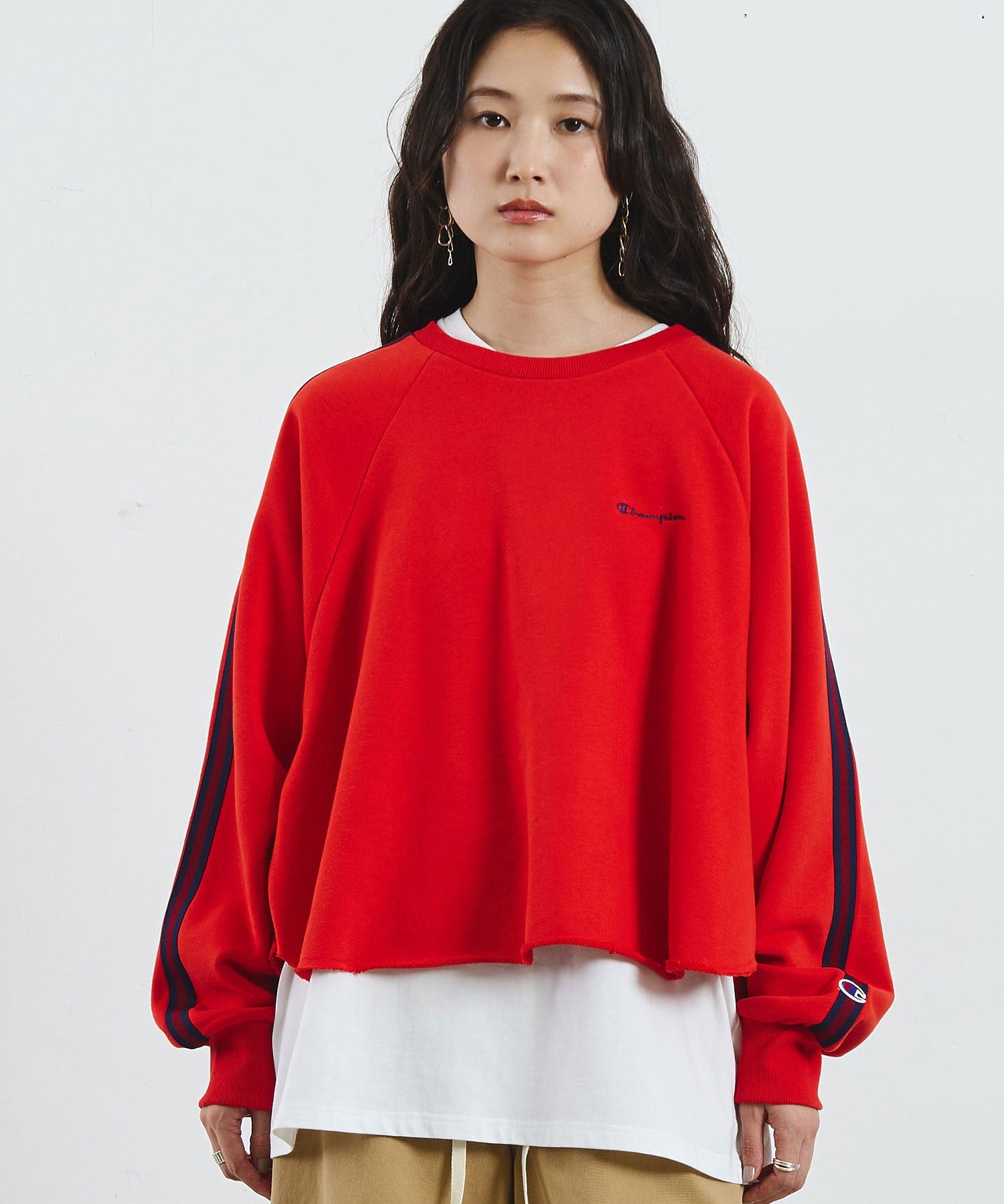【Champion別注】SIDE LINE SWEAT