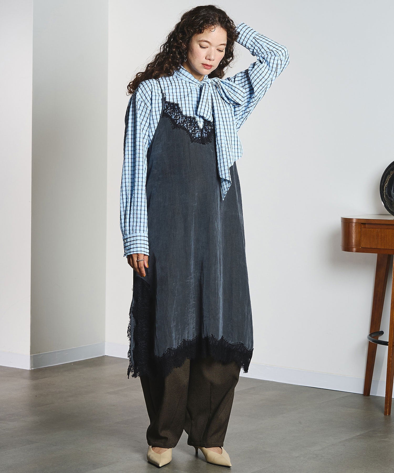 model:165cm 着用サイズ:ONE SIZE