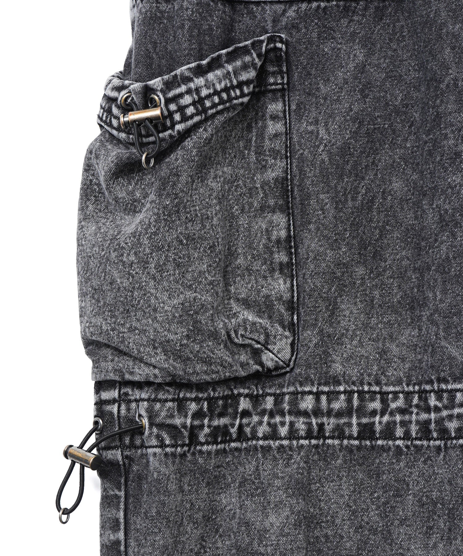 TRACK DENIM PANTS