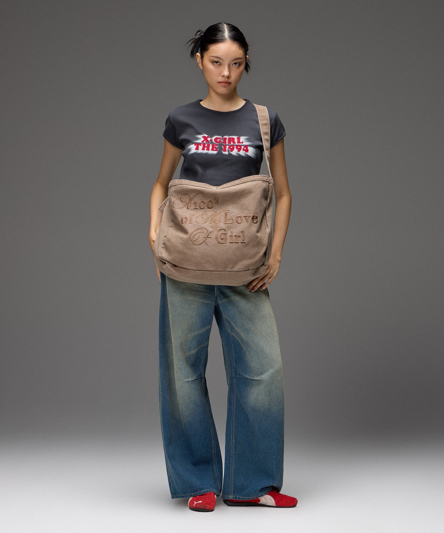 SPRAY AND PATCH S/S BABY TEE