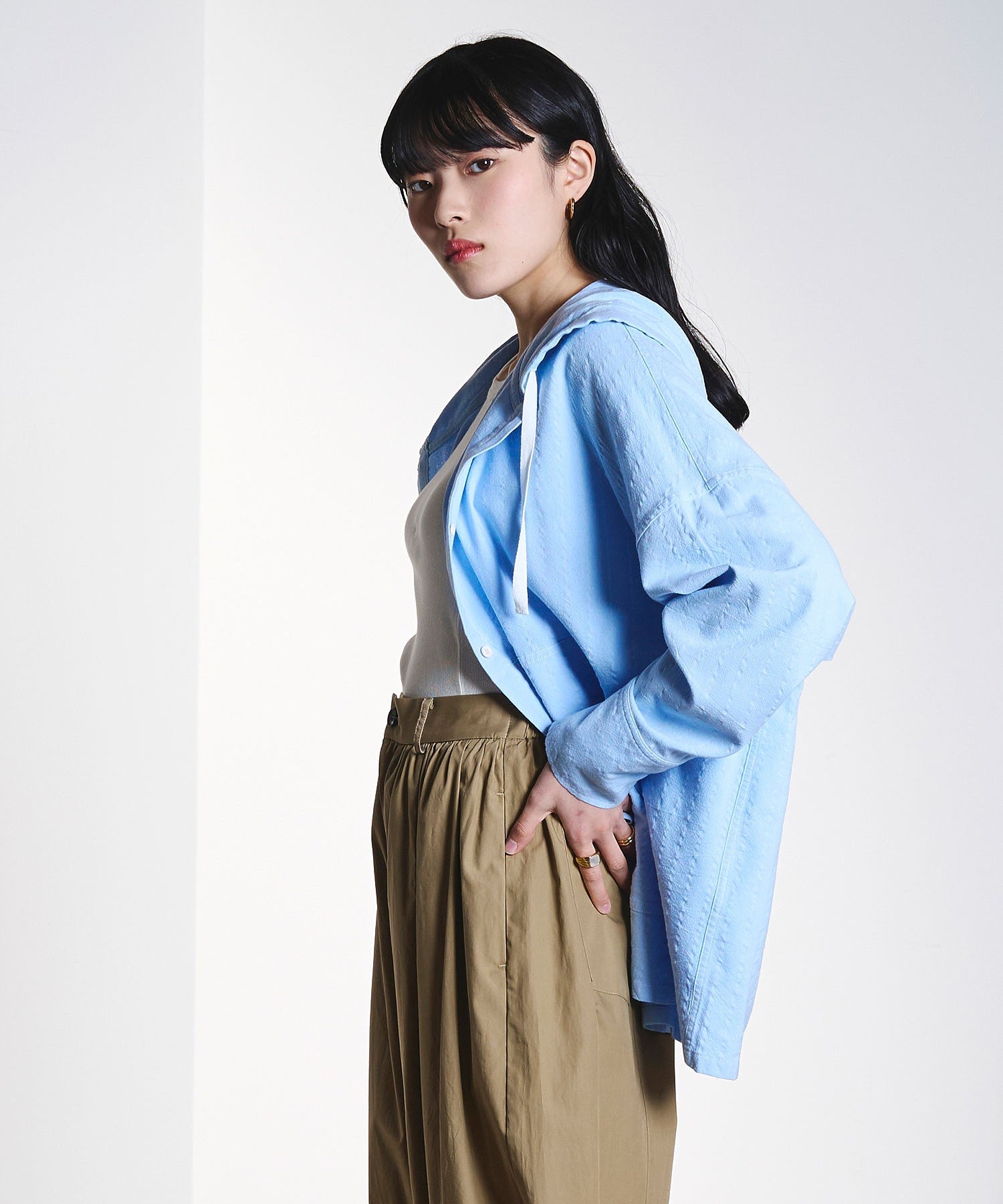 model:169cm 着用サイズ:ONE SIZE