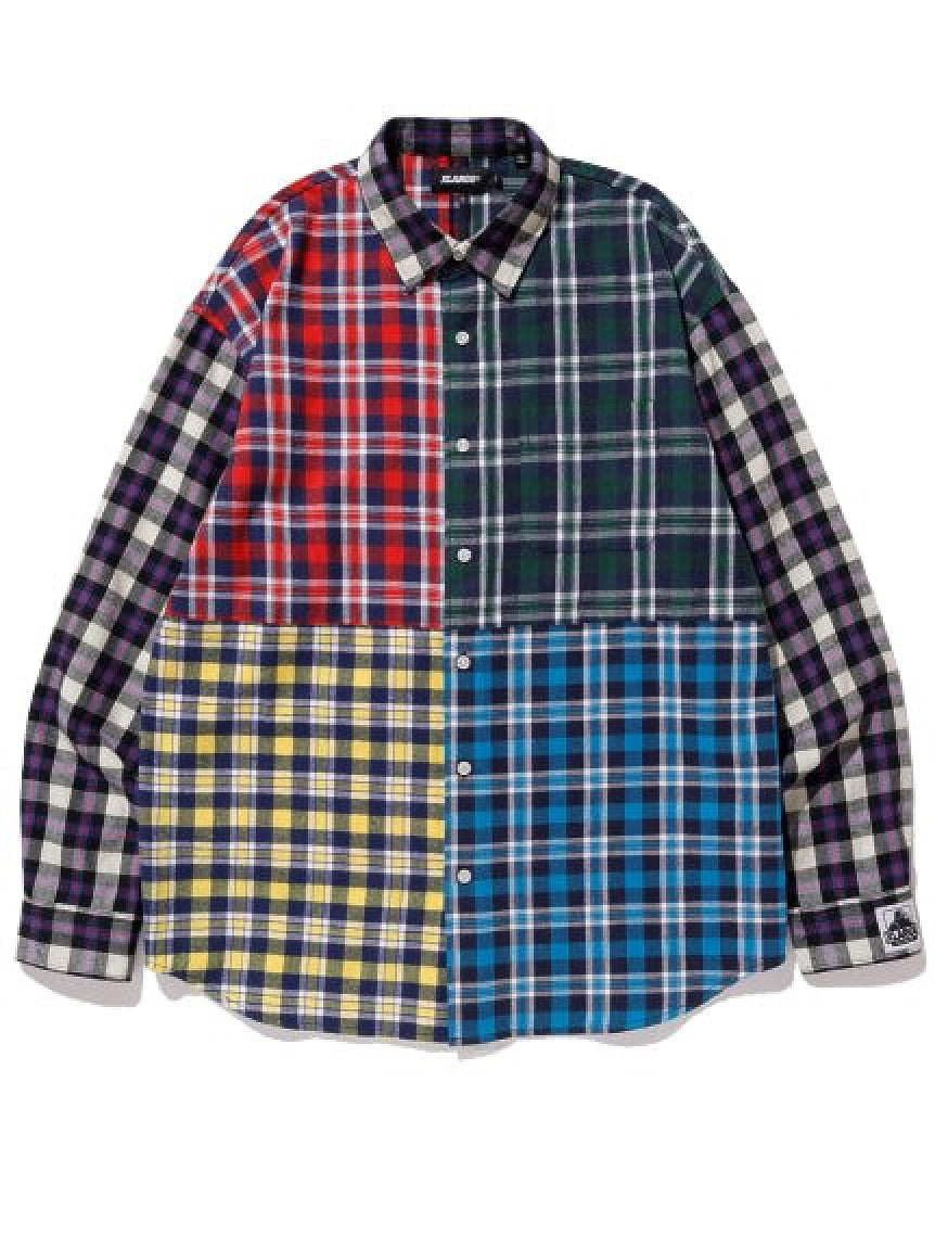 L/S PATCHWORK SHIRT SILAS