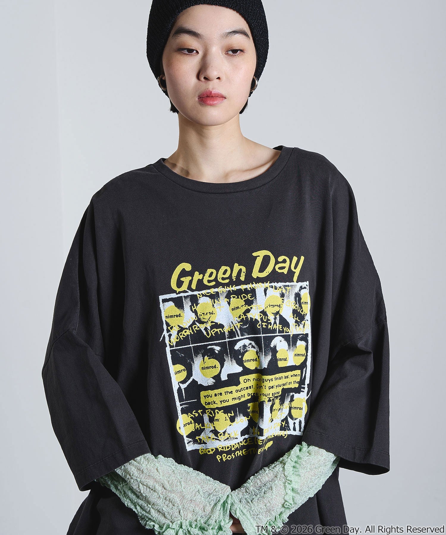 【ROSE BUD別注】GOOD ROCK SPEED/GREENDAY TSHIRT