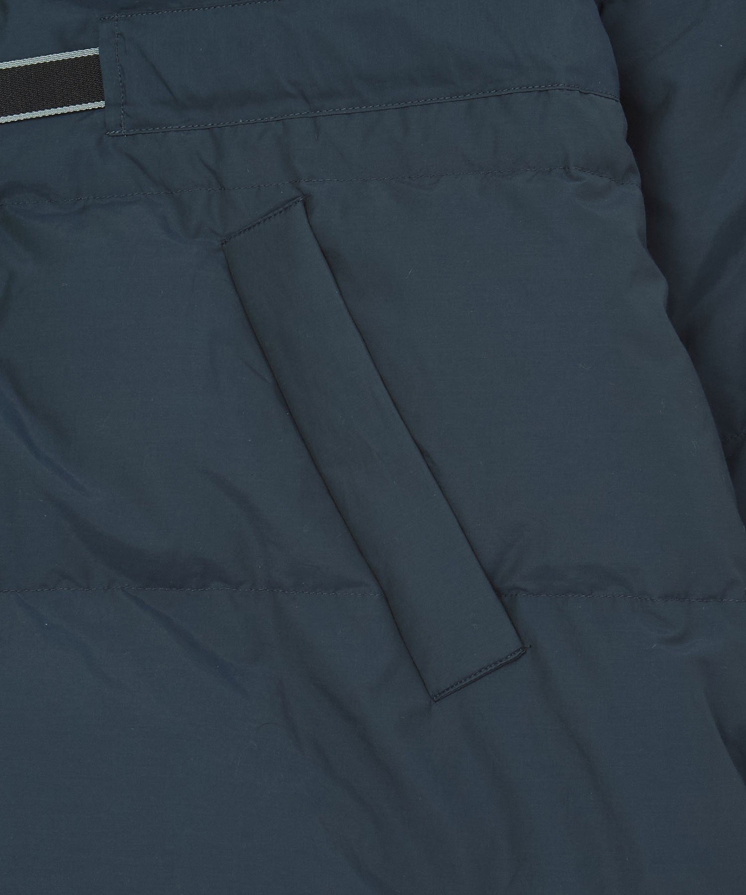 F/CE./RECYCLE DOWN OVERLAY SHAL COLLAR COAT