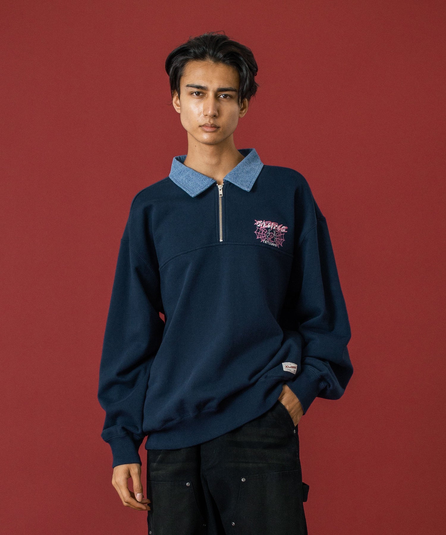 MODEL 身長183cm / 着用サイズ：Lサイズ