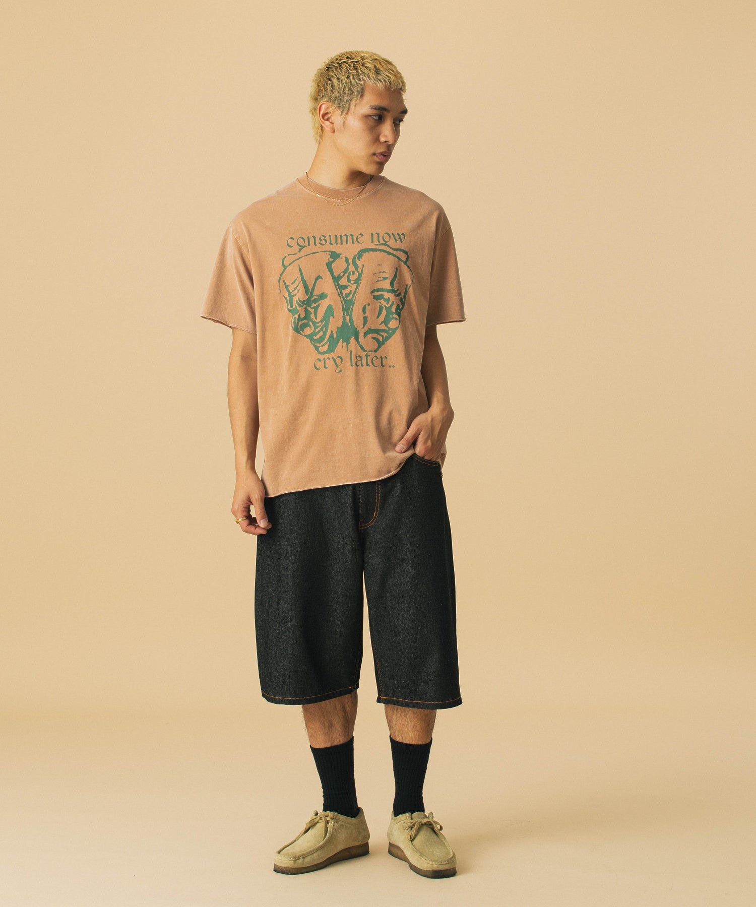 TWO FACE S/S TEE