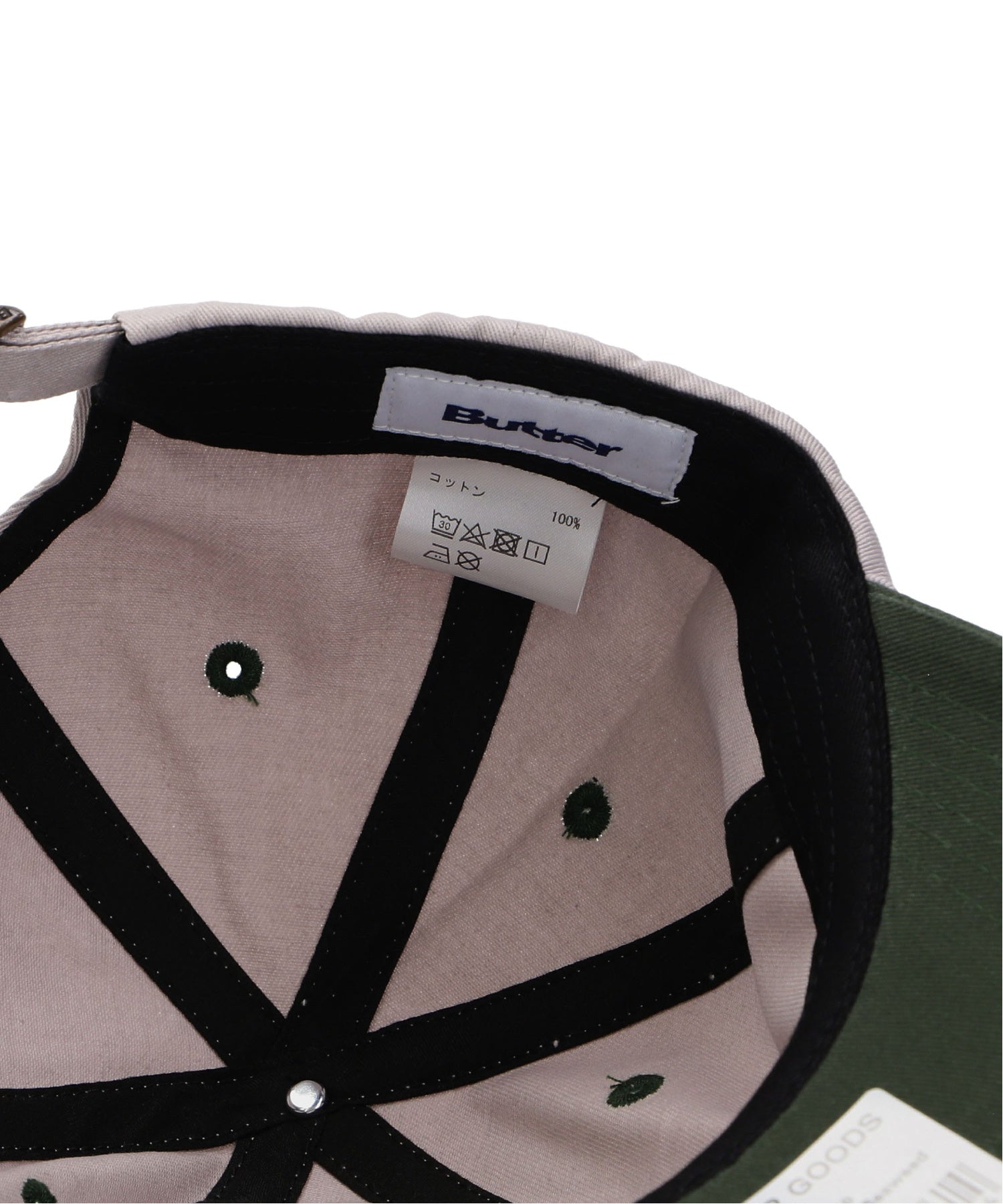 BUTTER/バター/Turtle 6 Panel Cap