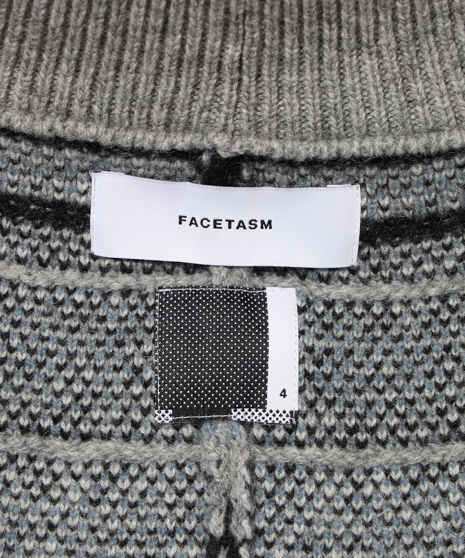 FACETASM/ファセッタズム/DECONSTRUCTED NORDIC KNIT/MKS-KN-U03