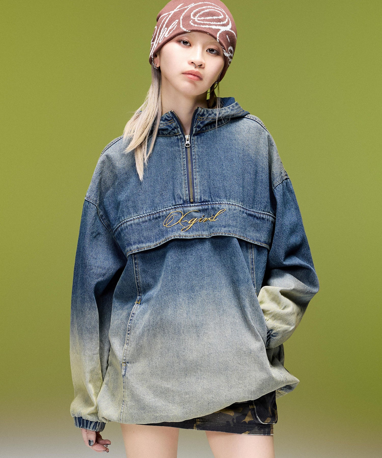 MULTI POCKET MINI SKIRT