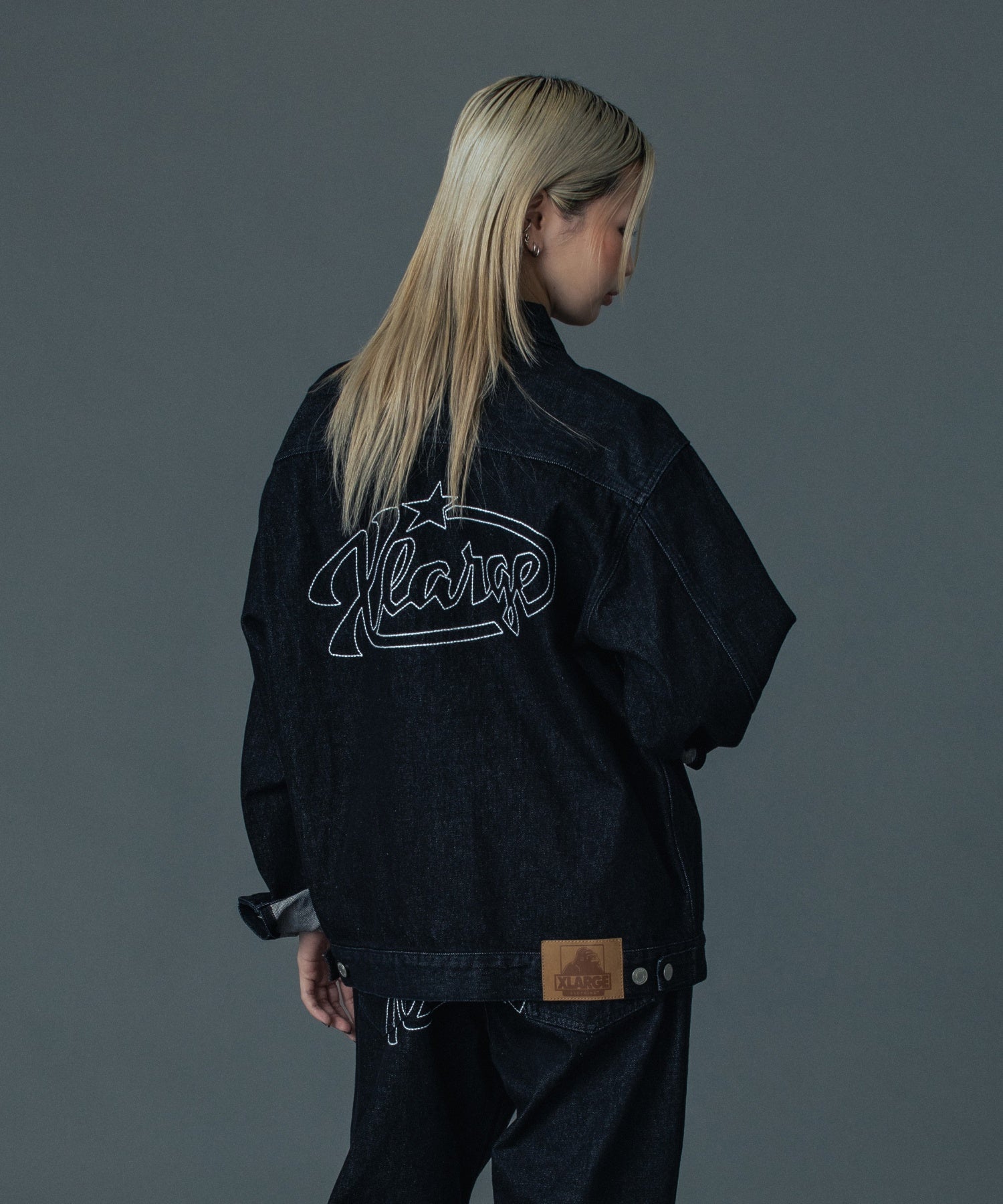STAR LOGO DENIM JACKET
