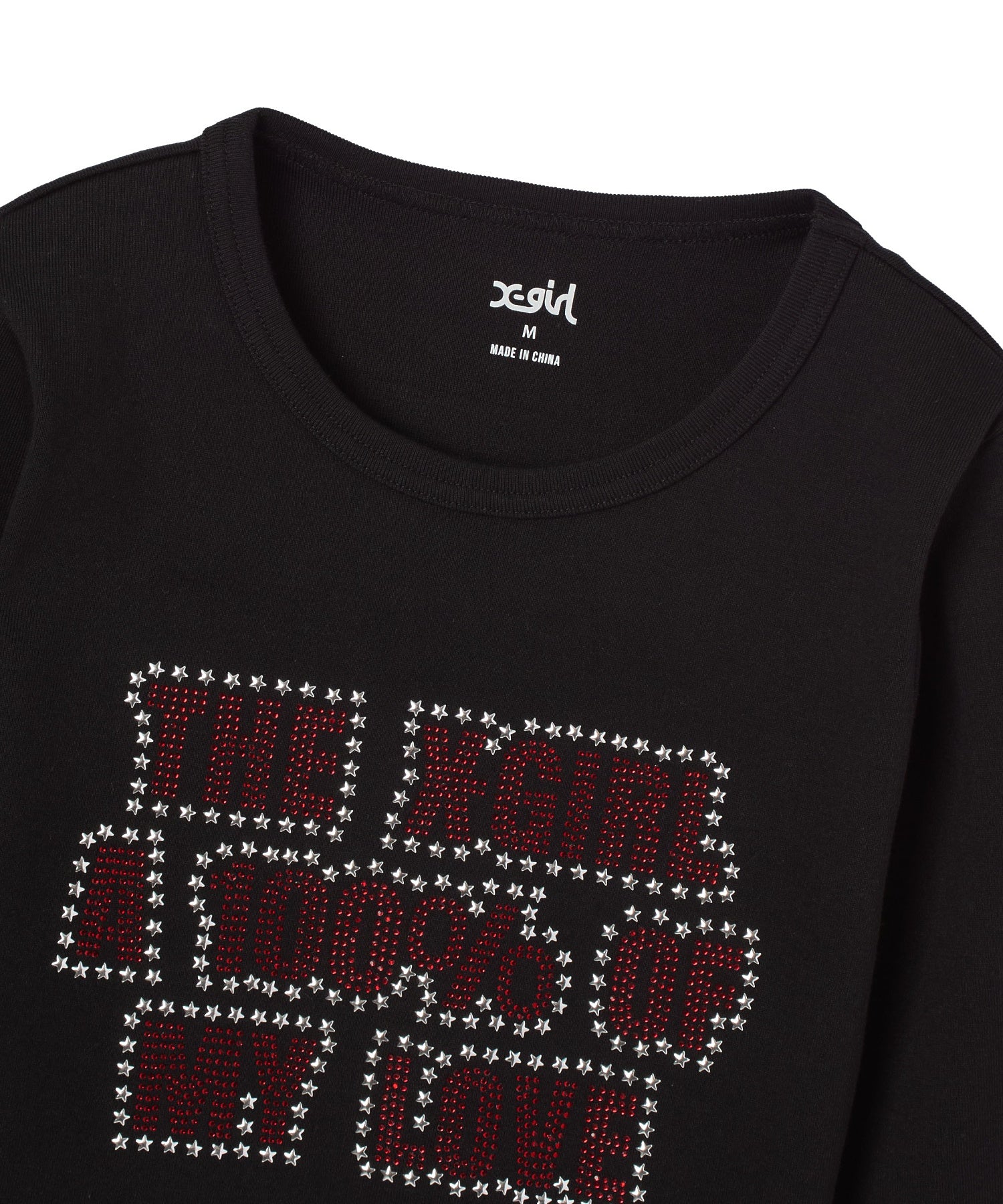 STAR AND LOGO L/S BABY TEE