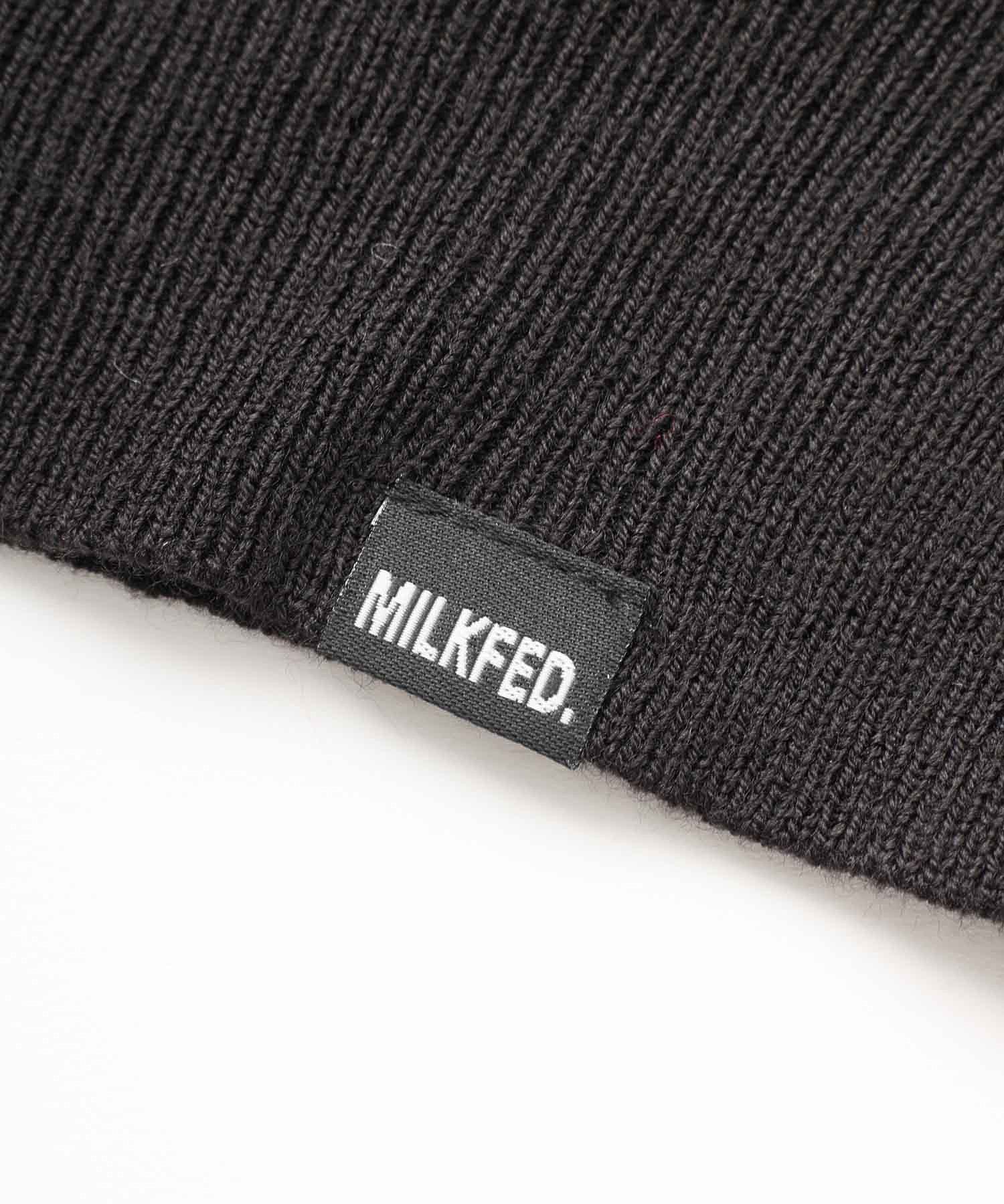 JACQUARD LOGO KNIT TOP MILKFED.