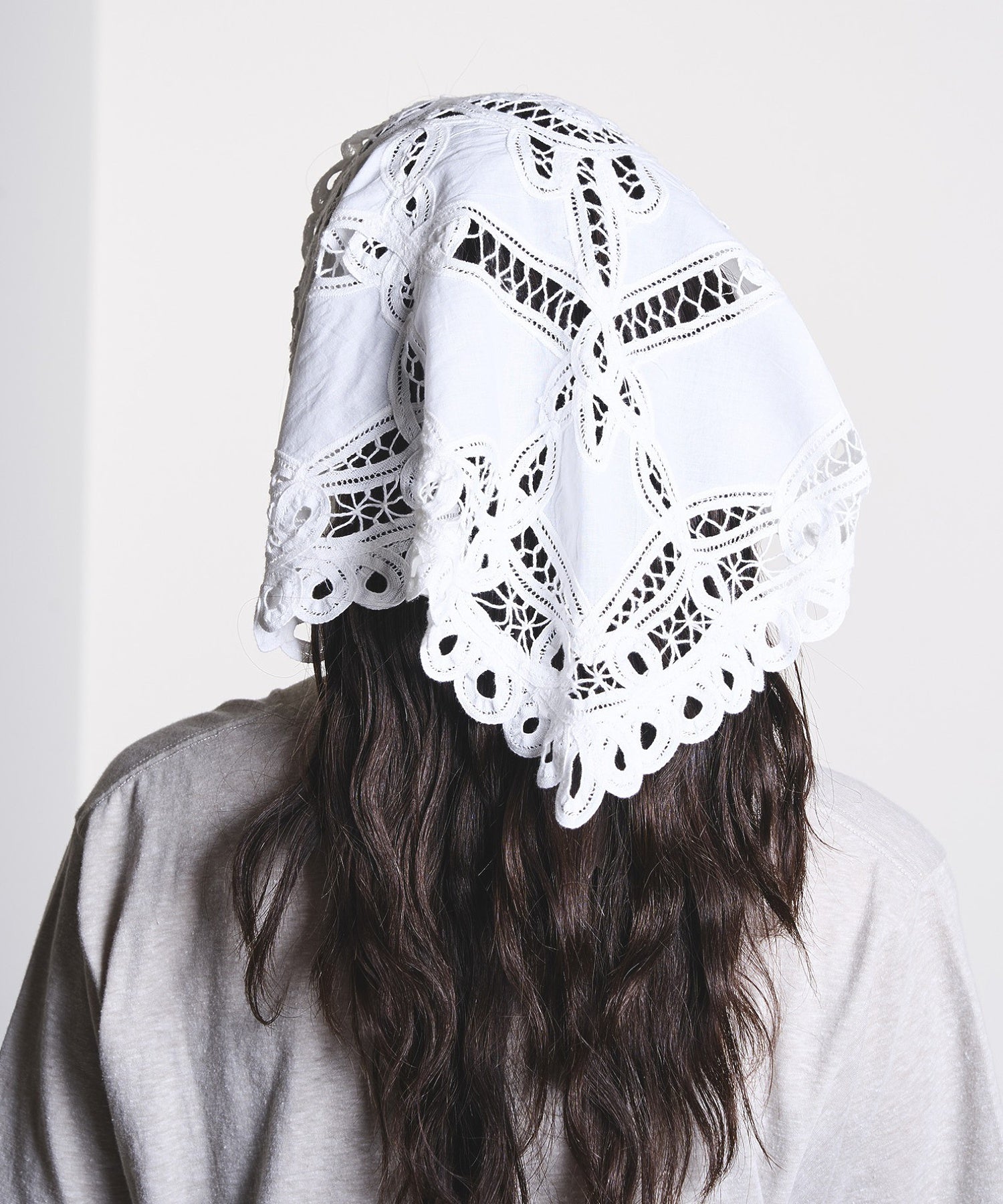 mag.by c/BATTEN LACE SCARF