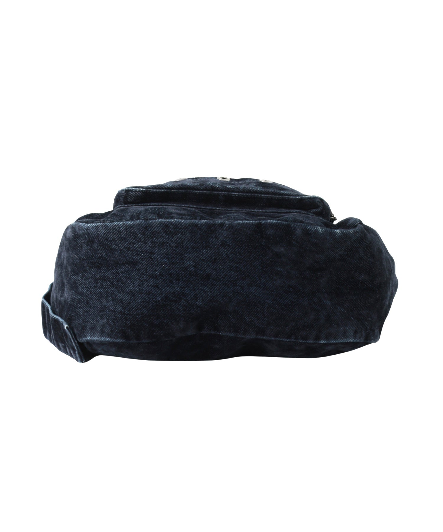 FLOCKED DENIM BAG
