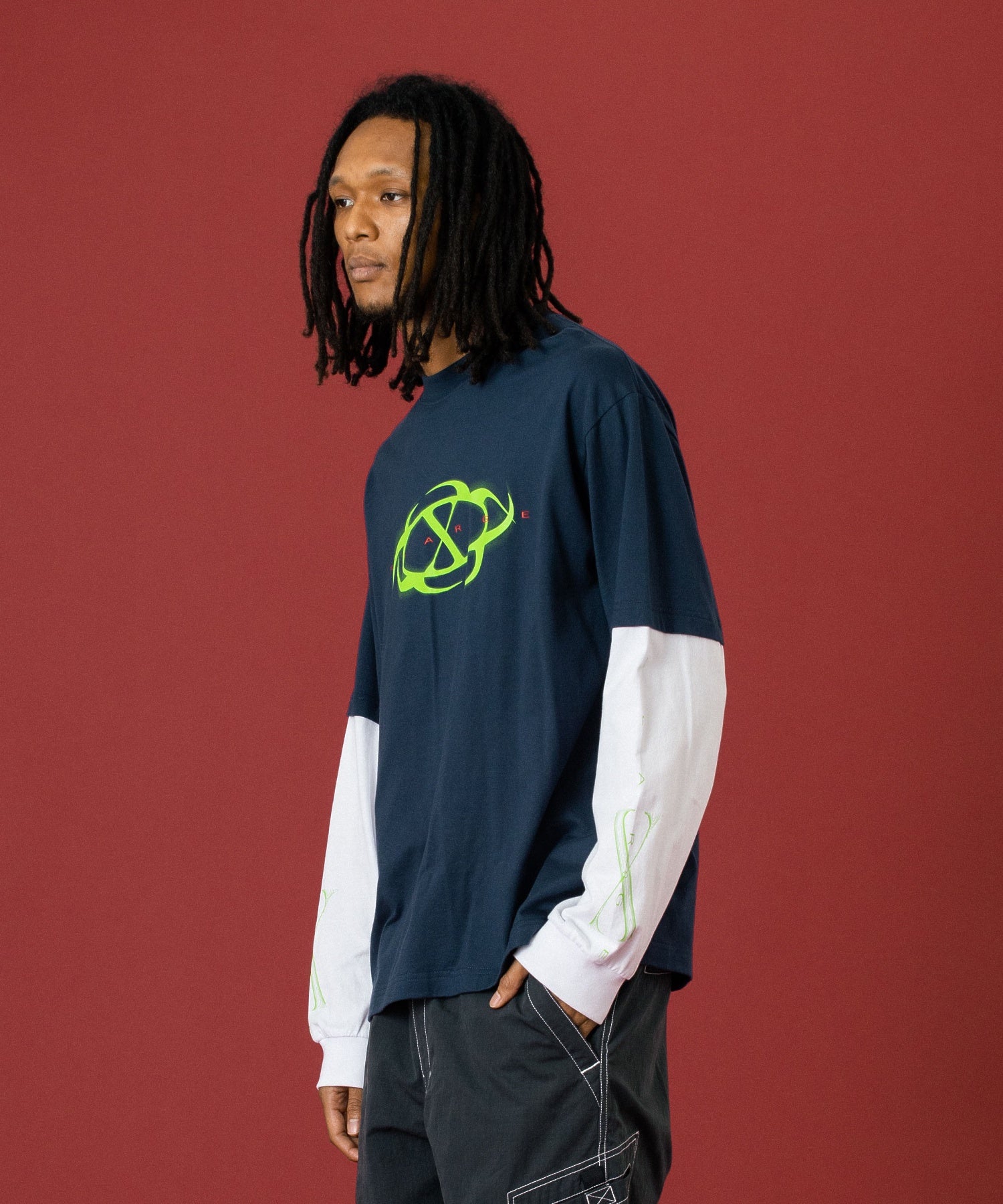 LAYERED L/S TEE