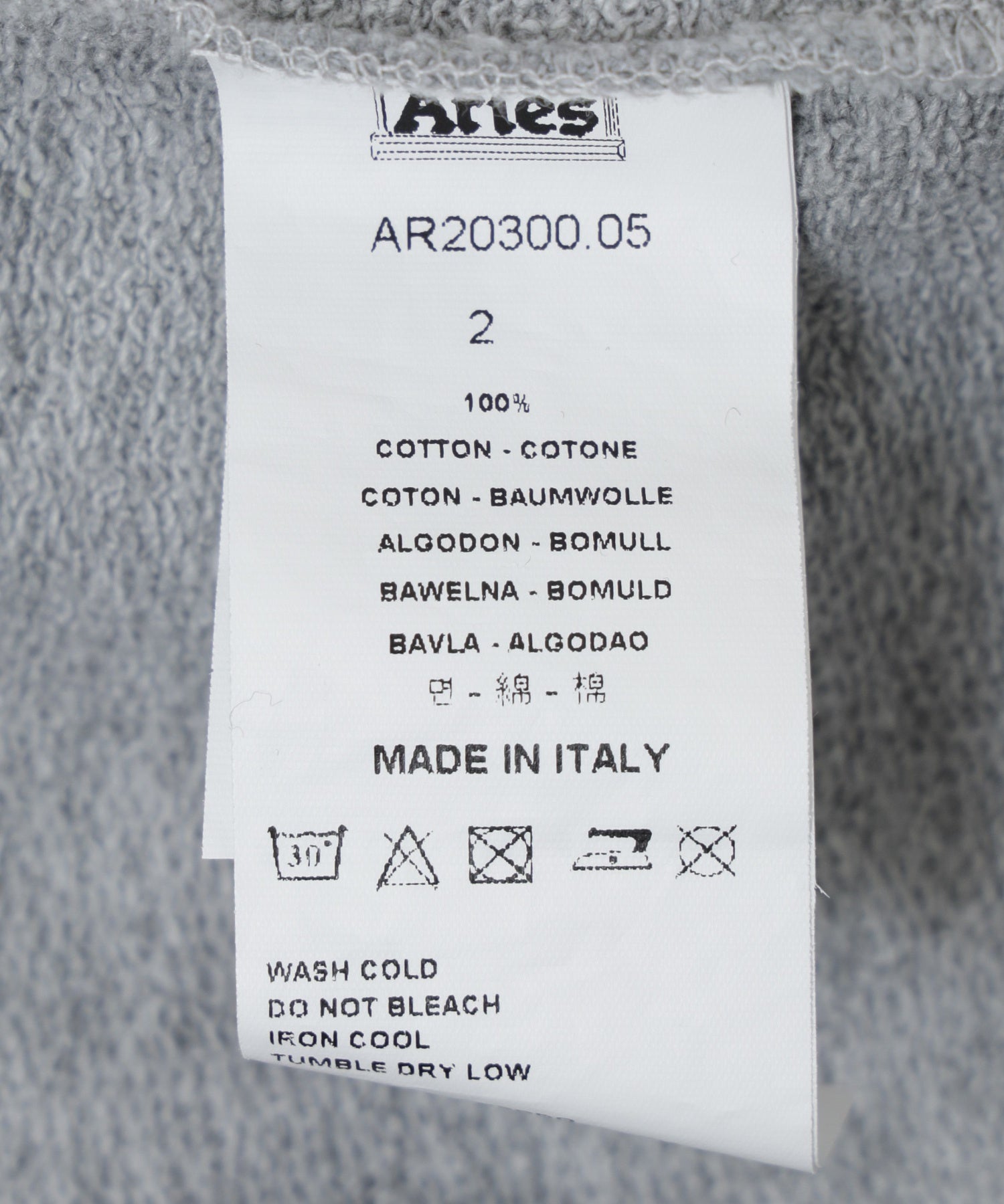 ARIES/アリーズ/W Angel of Nothing SS Hooded Zip Thru AR20300.05