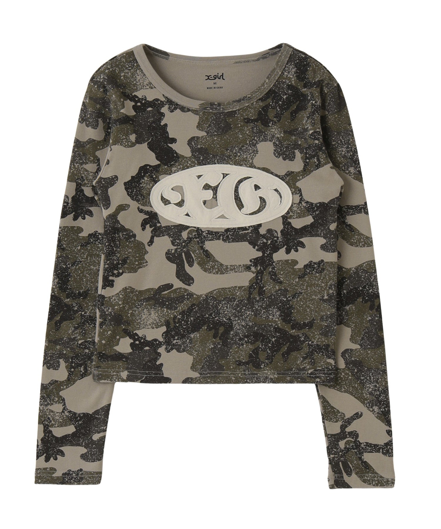 OVAL LOGO PATCH L/S COMPACT TOP