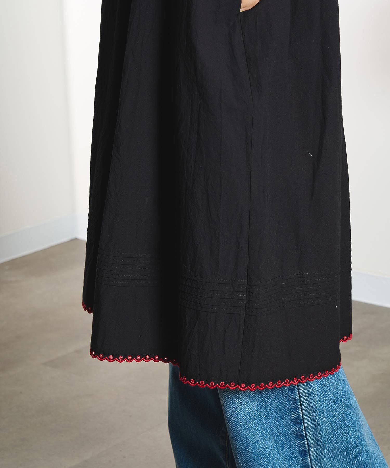 【ROSE BUD別注】INDIA IS BEAUTIFUL/BLACK DRESS