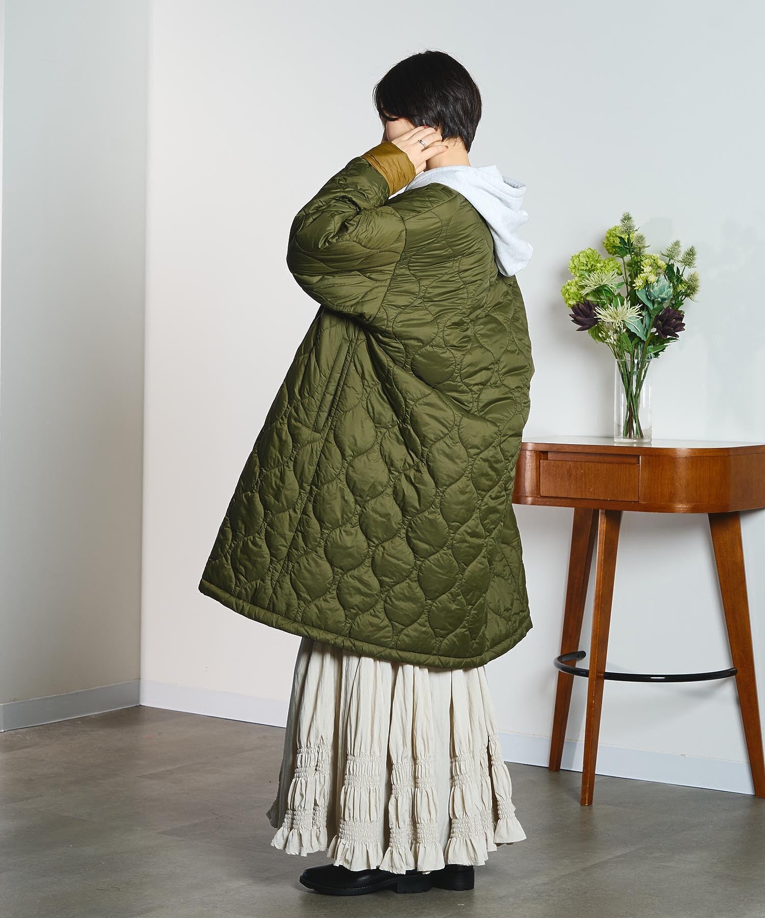 model:166cm 着用サイズ:S
